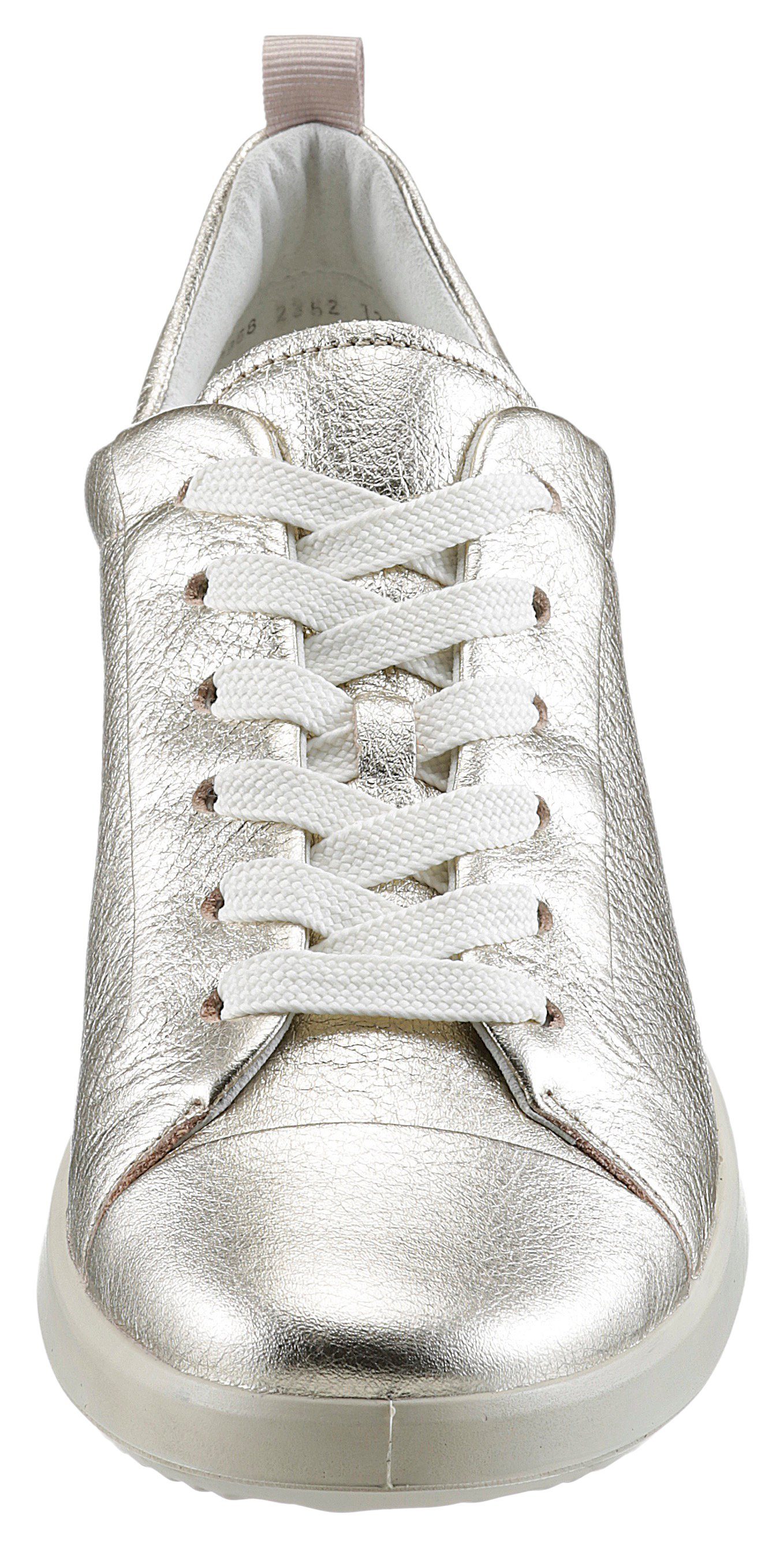 Ara ROMA Sneaker High platinfarben Soft mit G-Weite Fußbett