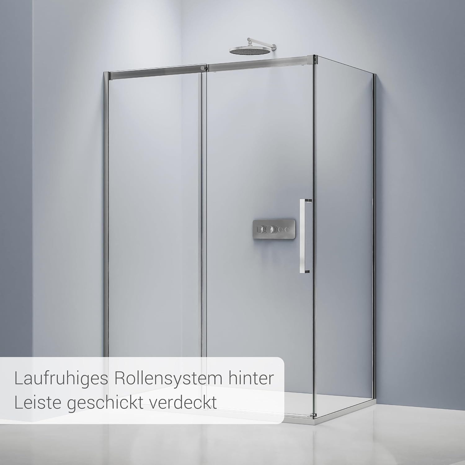 Bernstein Eckdusche DX906 FLEX, Schiebetür Soft-Close günstig online kaufen