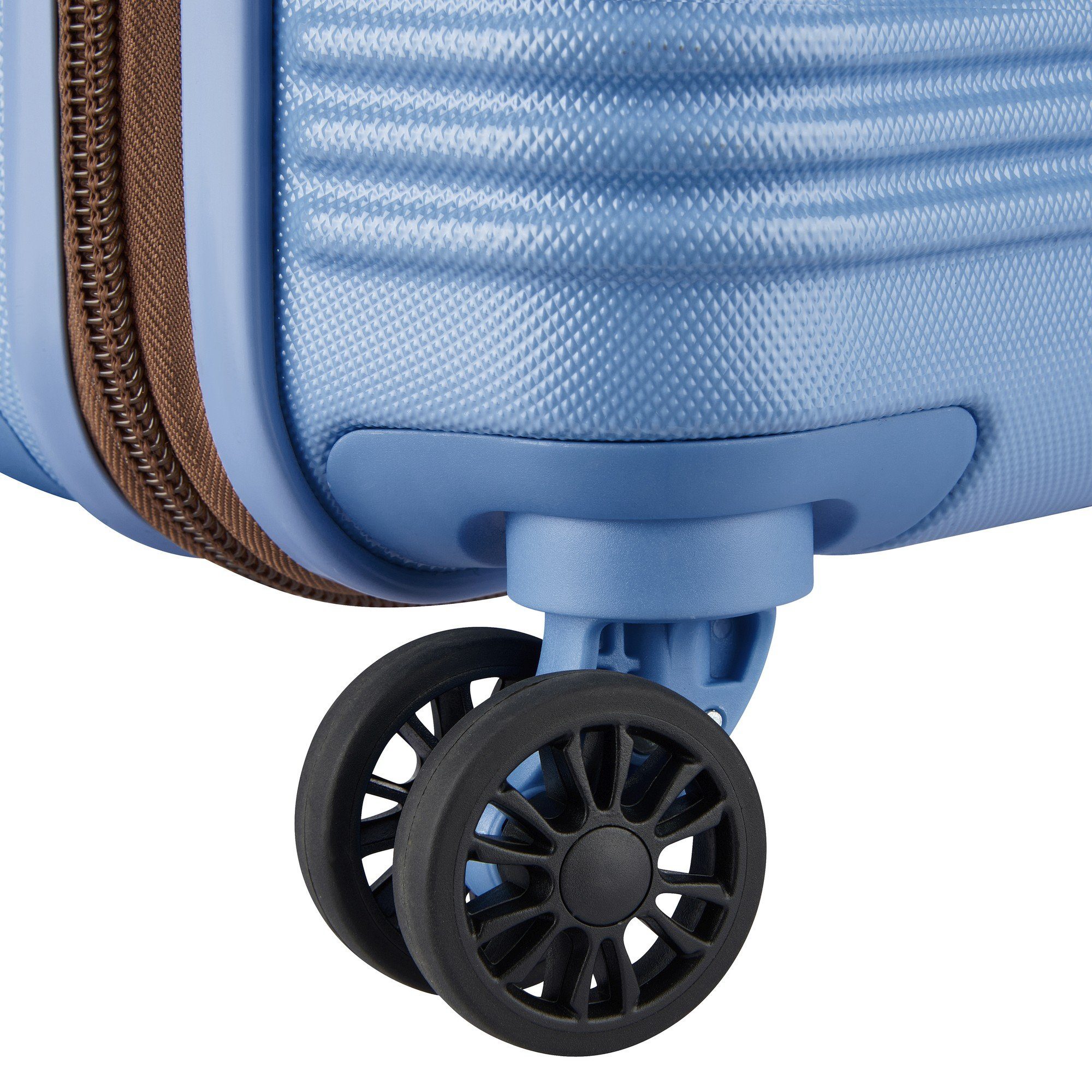 Delsey Trolley Freestyle - 76 cm, himmelblau 4-Rollen-Trolley 4 Rollen