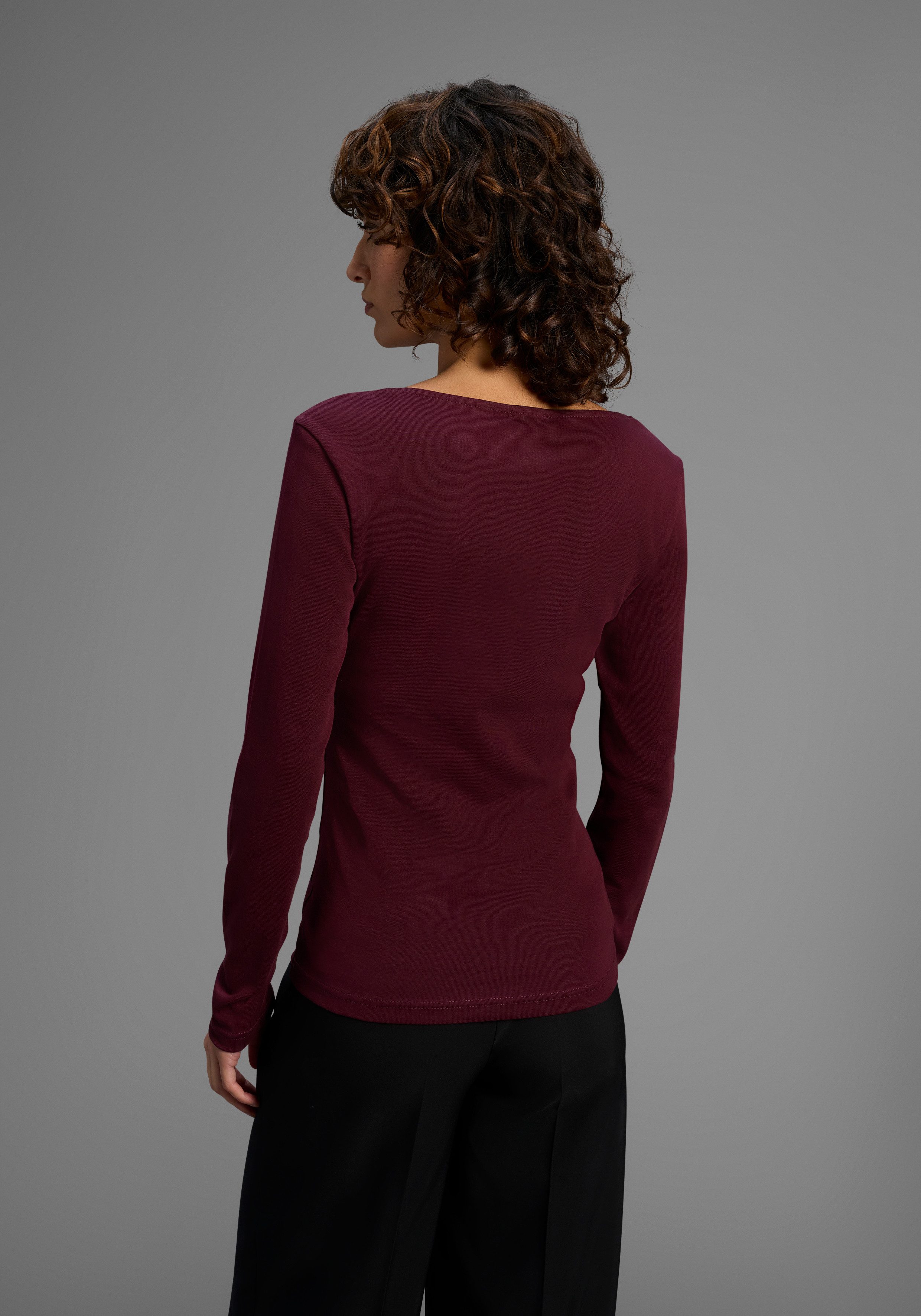 Laura Scott Longsleeve (2er-Pack) mit toller Spitzenkante
