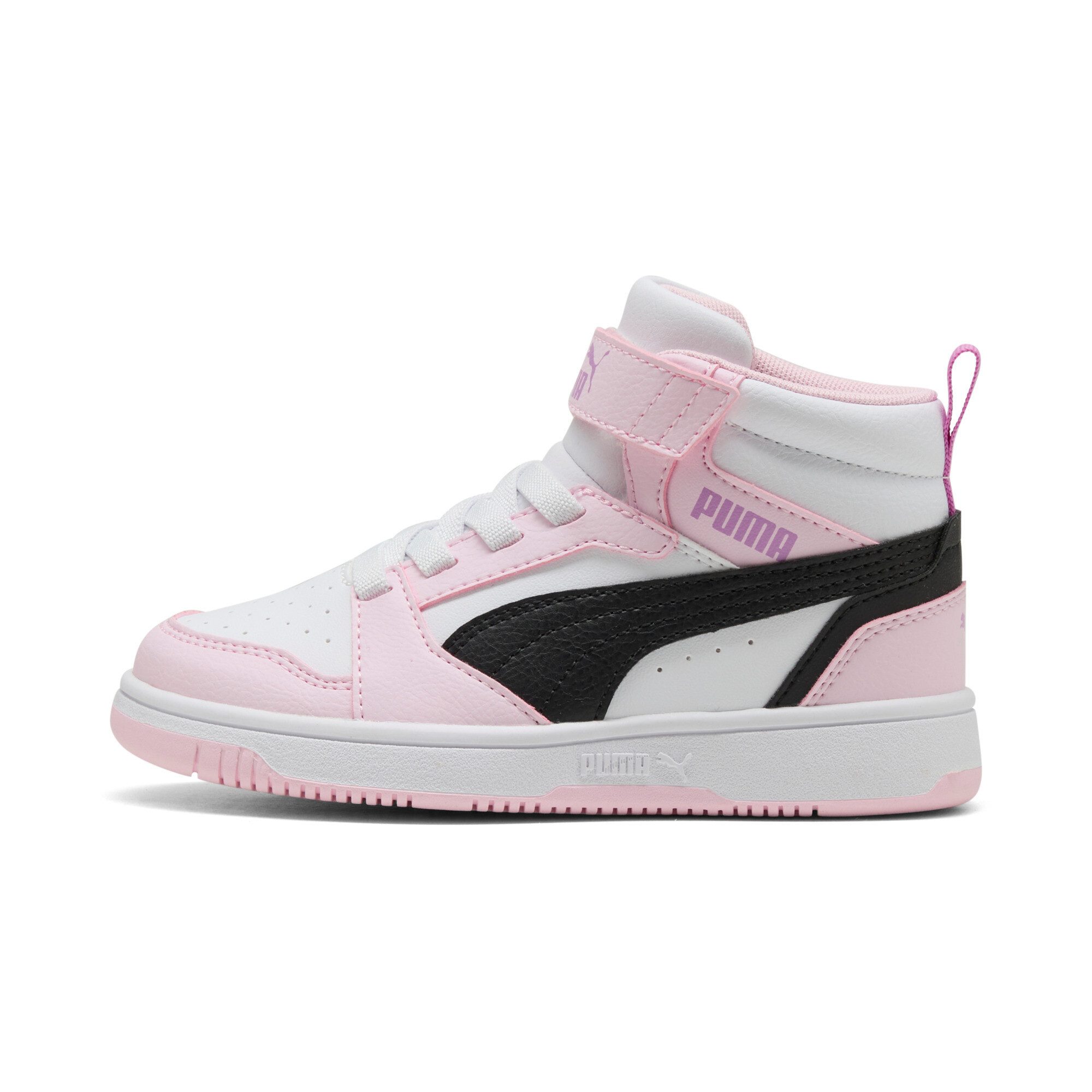 PUMA REBOUND V6 MID AC+ PS Sneaker mit leicht profilierter Gummilaufsohle, mit Klettverschluss