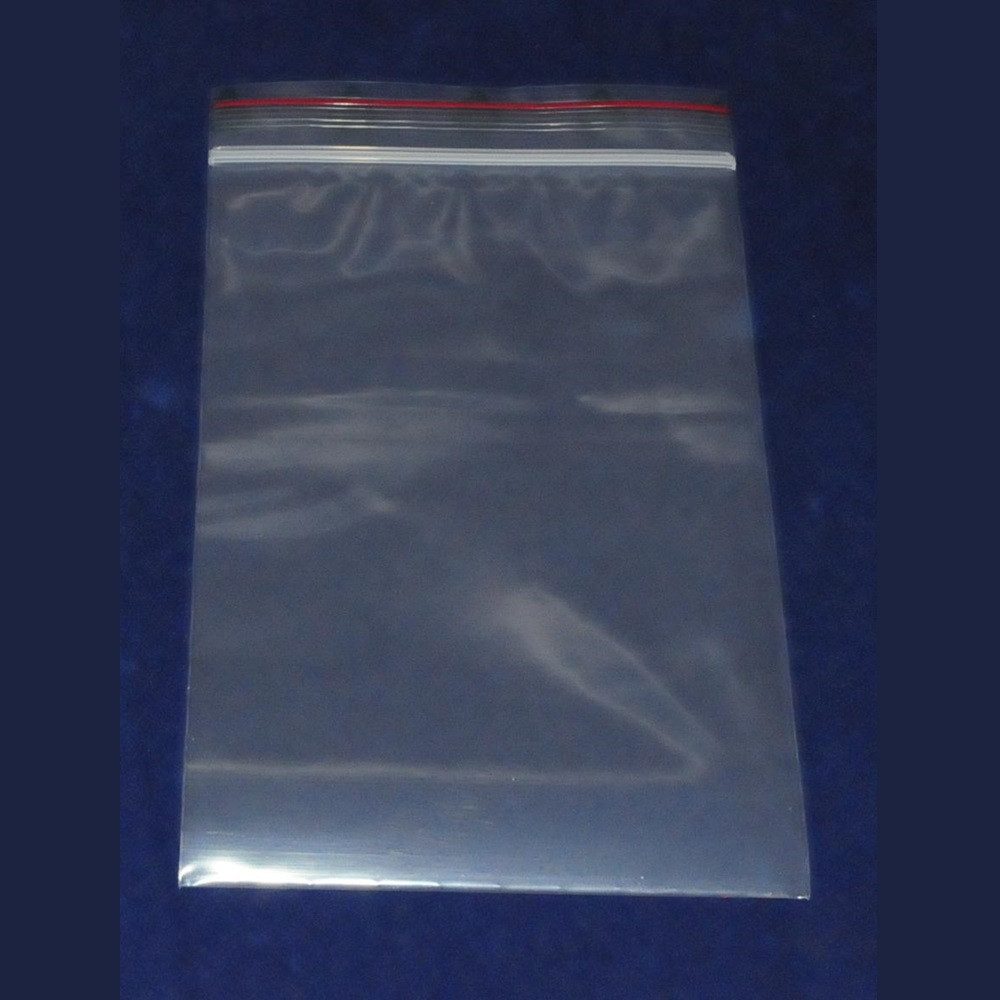 MAX24 Folienbeutel 1.000 Druckverschlussbeutel 90my transparent - 25x35cm