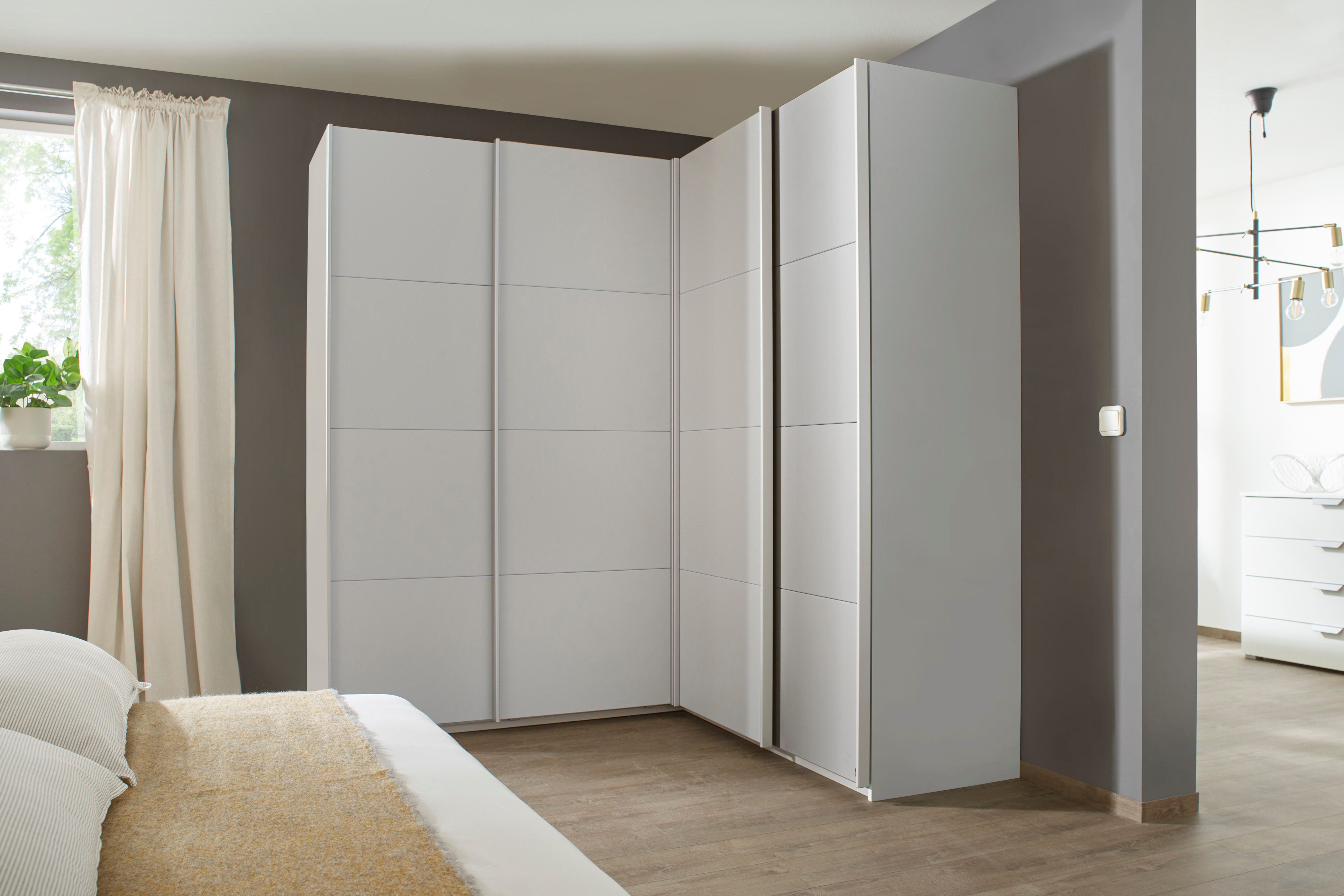 rauch Schwebetürenschrank Quadra Eckschrank inkl. Türendämpfer