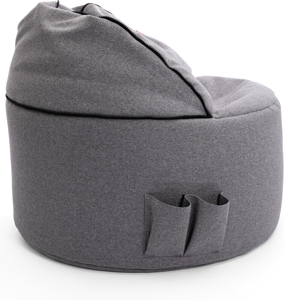 GAMEWAREZ Sitzsack grau