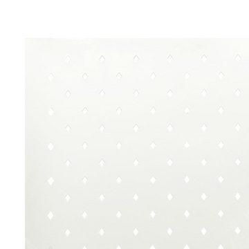 vidaXL Raumteiler Paravent Trennwand Spanische Wand 6-tlg Raumteiler Weiß 240x180 cm Sta