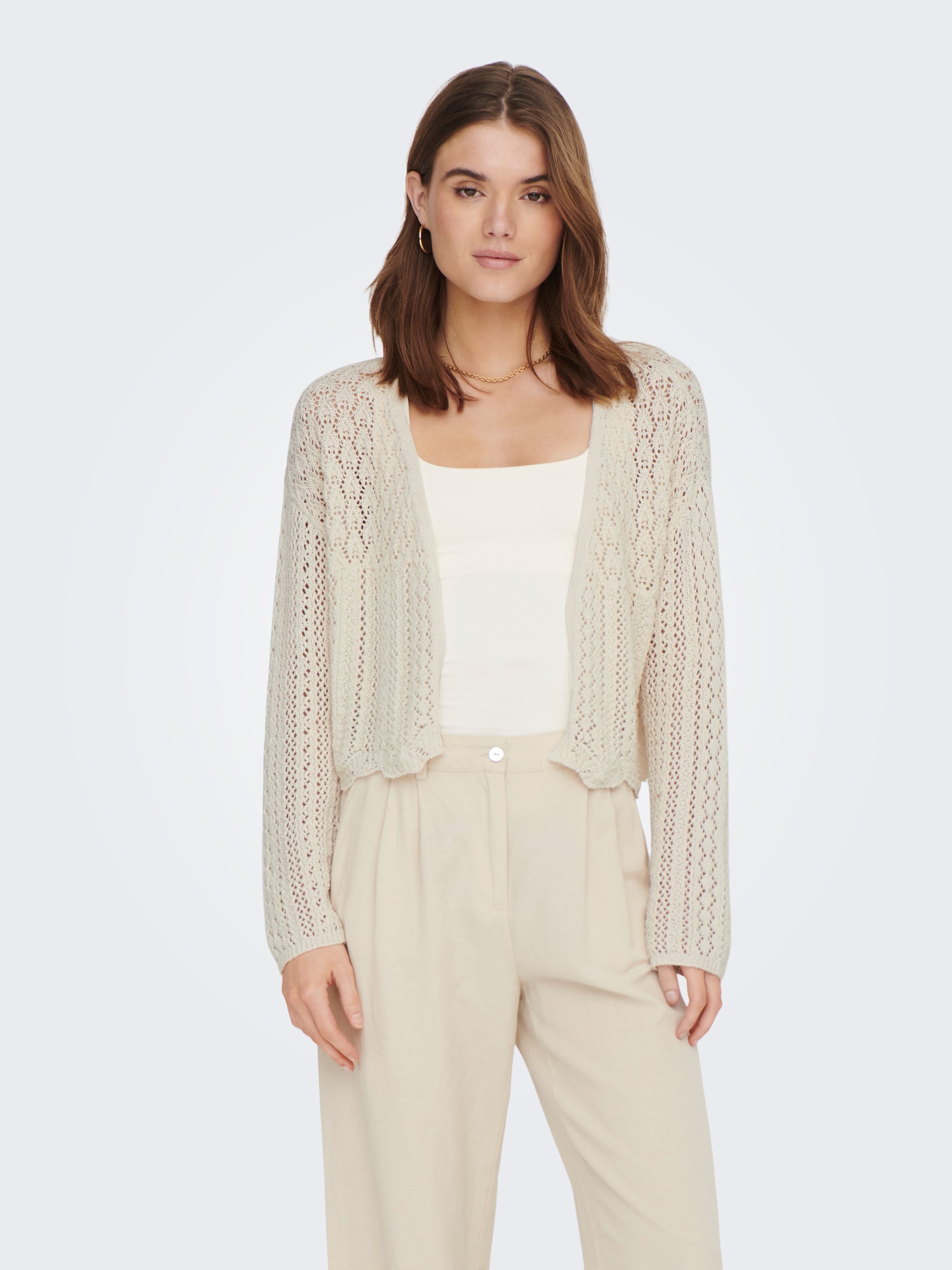Strickjacke ONLNOLA 7/8 LIFE OPEN CARDIGAN KNT NOOS