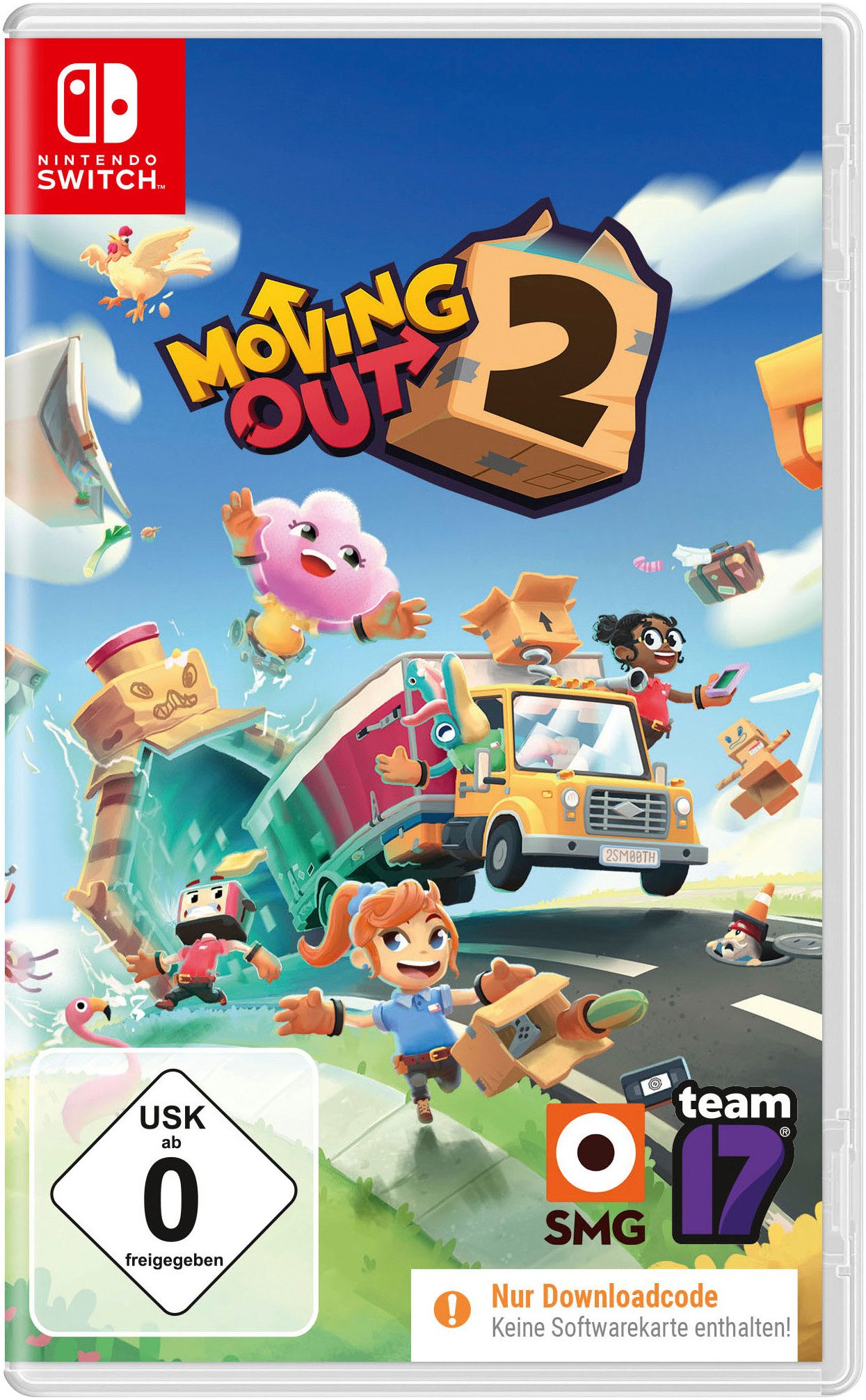 Moving Out 2 (Code in a Box), Nintendo Switch