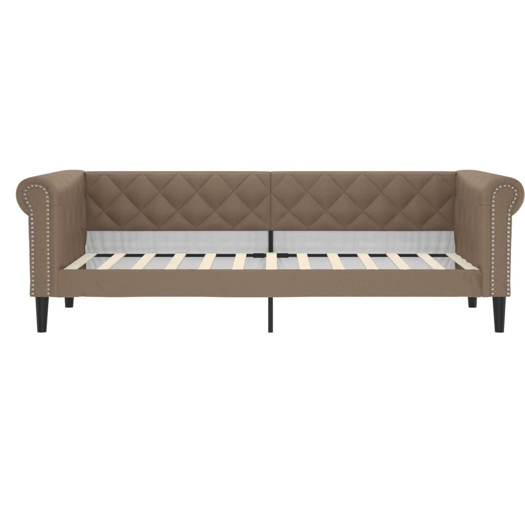 vidaXL Bett Tagesbett Cappuccino-Braun 90x200 cm günstig online kaufen