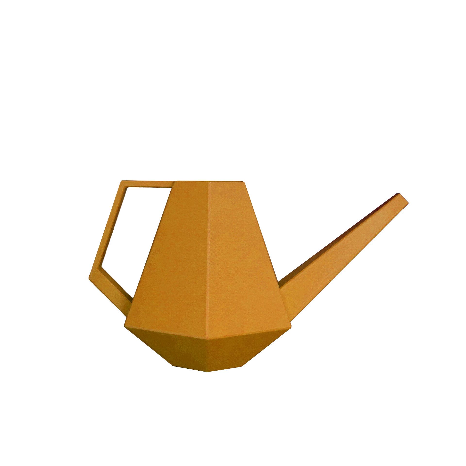 Shapes - Decorations Gießkanne Watering Can by Gazzaladra Design, 100% Recyceltes Material (Einzelmodell, 1 Kanne), 0,7: 13,25x13,23x23,11; 1.0: 14.78x14.75x25.70; 1,3: 15,97x15,97x27,76