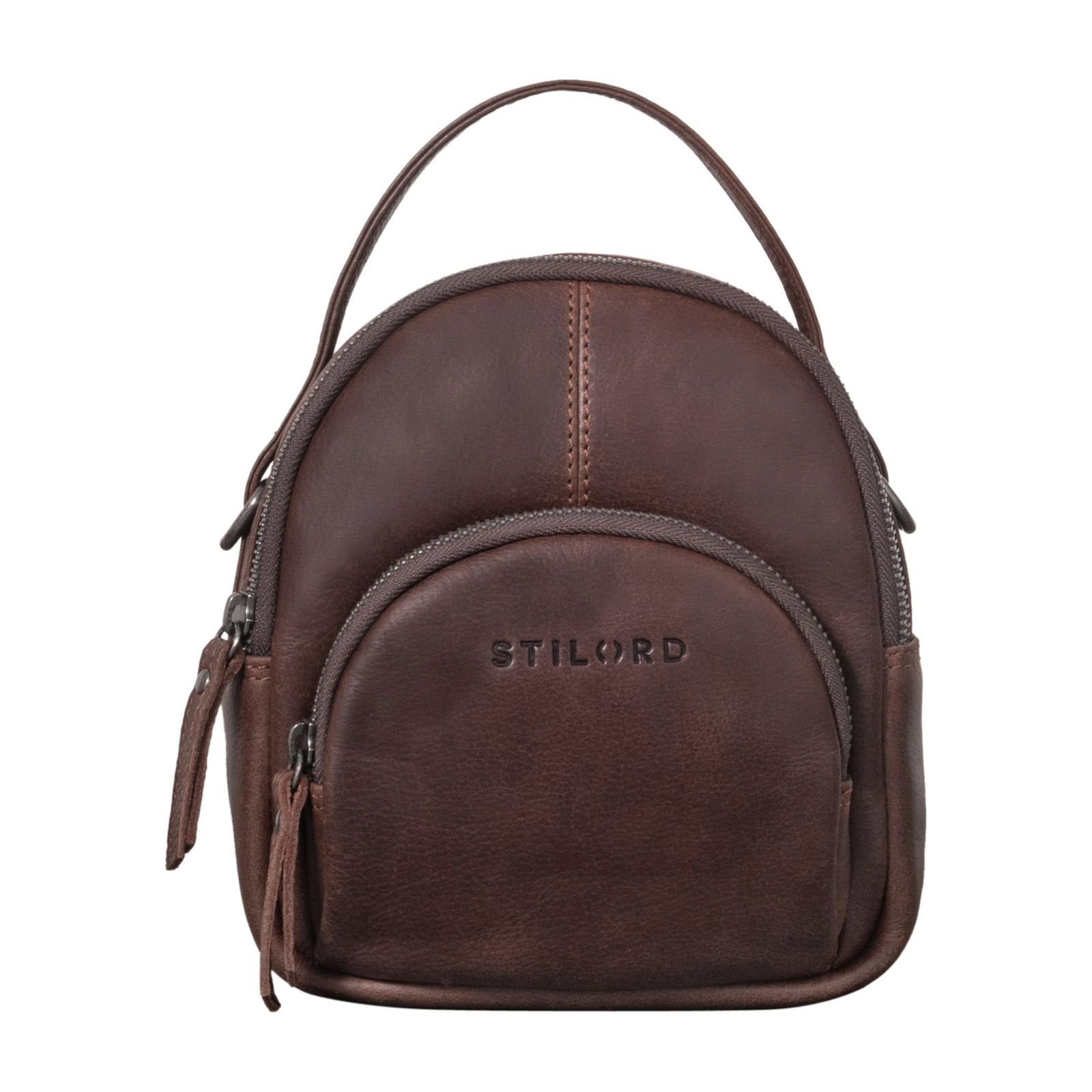 STILORD Cityrucksack "Polina" Frauen Mini Daypack Leder günstig online kaufen