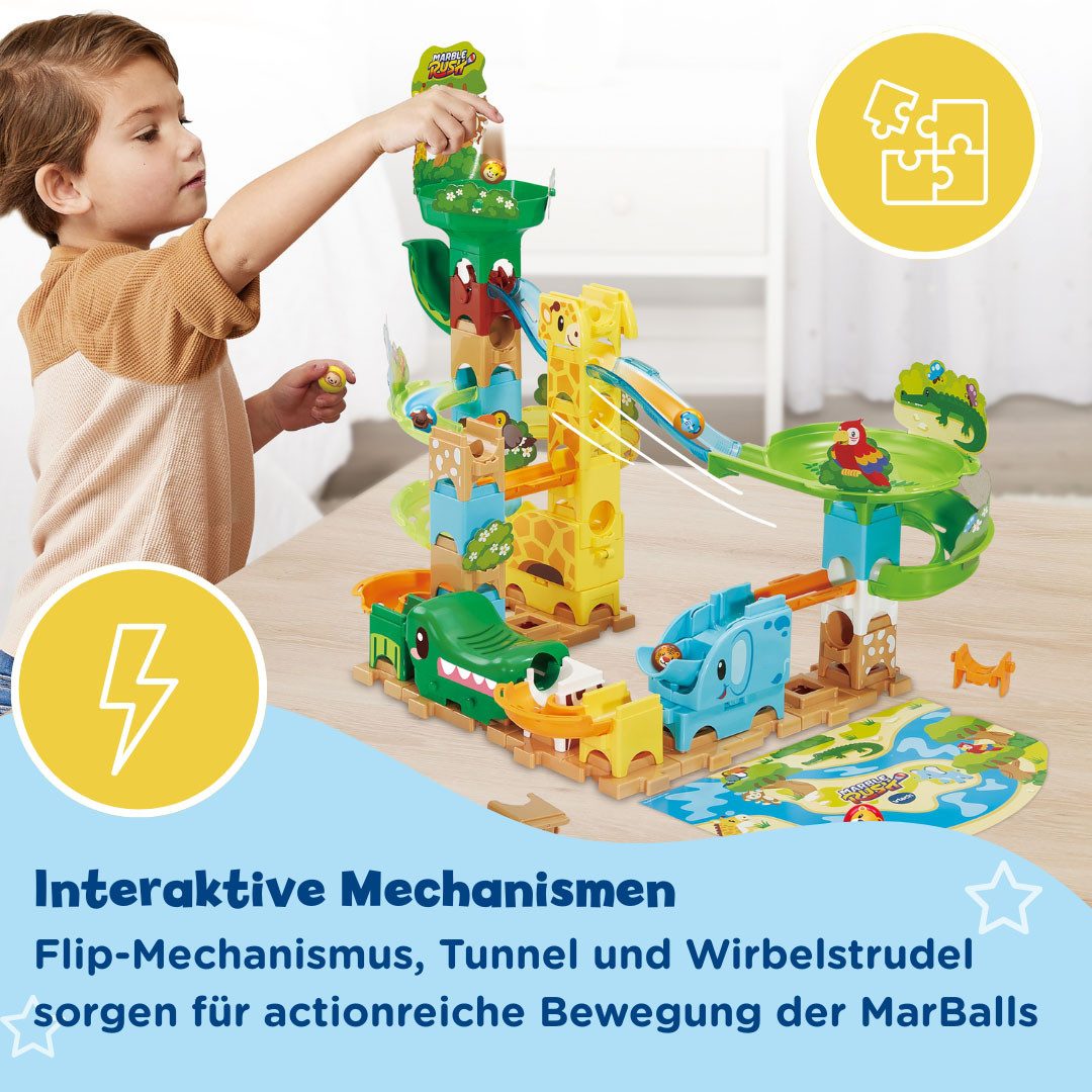 Vtech® Kugelbahn Marble Rush - Tierisches Action Set J100