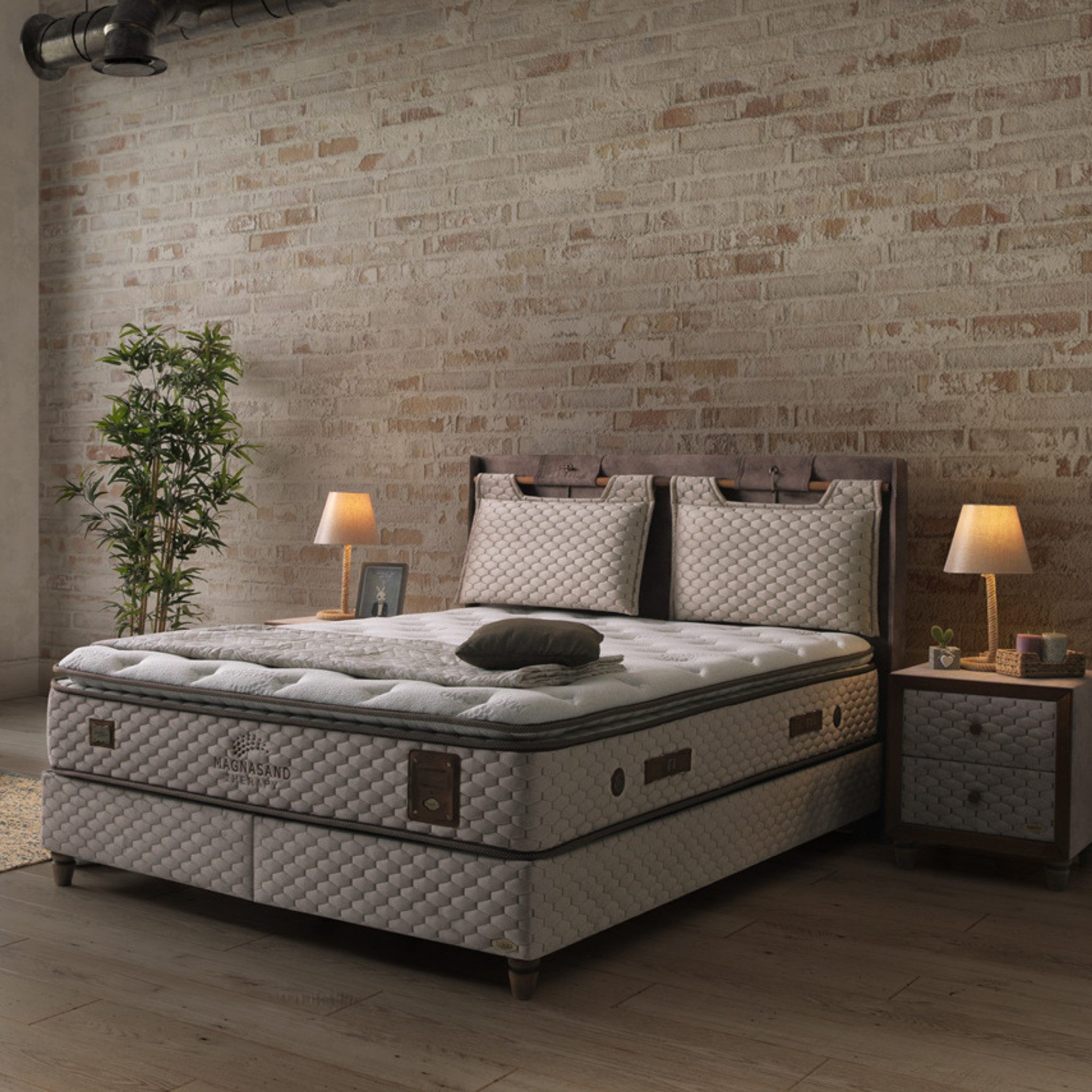 Pointhome Boxspringbett Set, Magnasand Therapy, Bett-Set günstig online kaufen