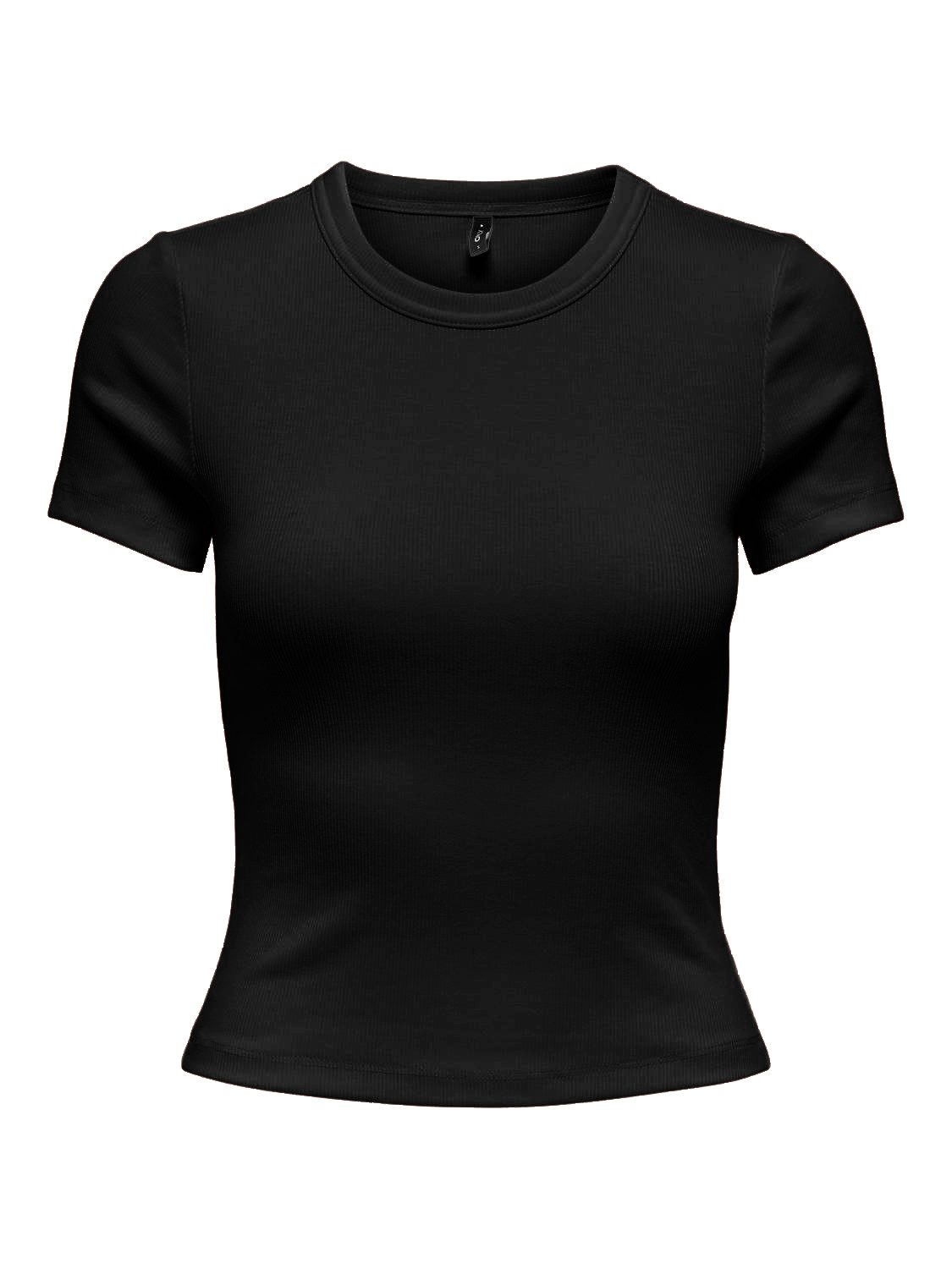 ONLY Kurzarmshirt ONLVAL S/S O-NECK TOP günstig online kaufen