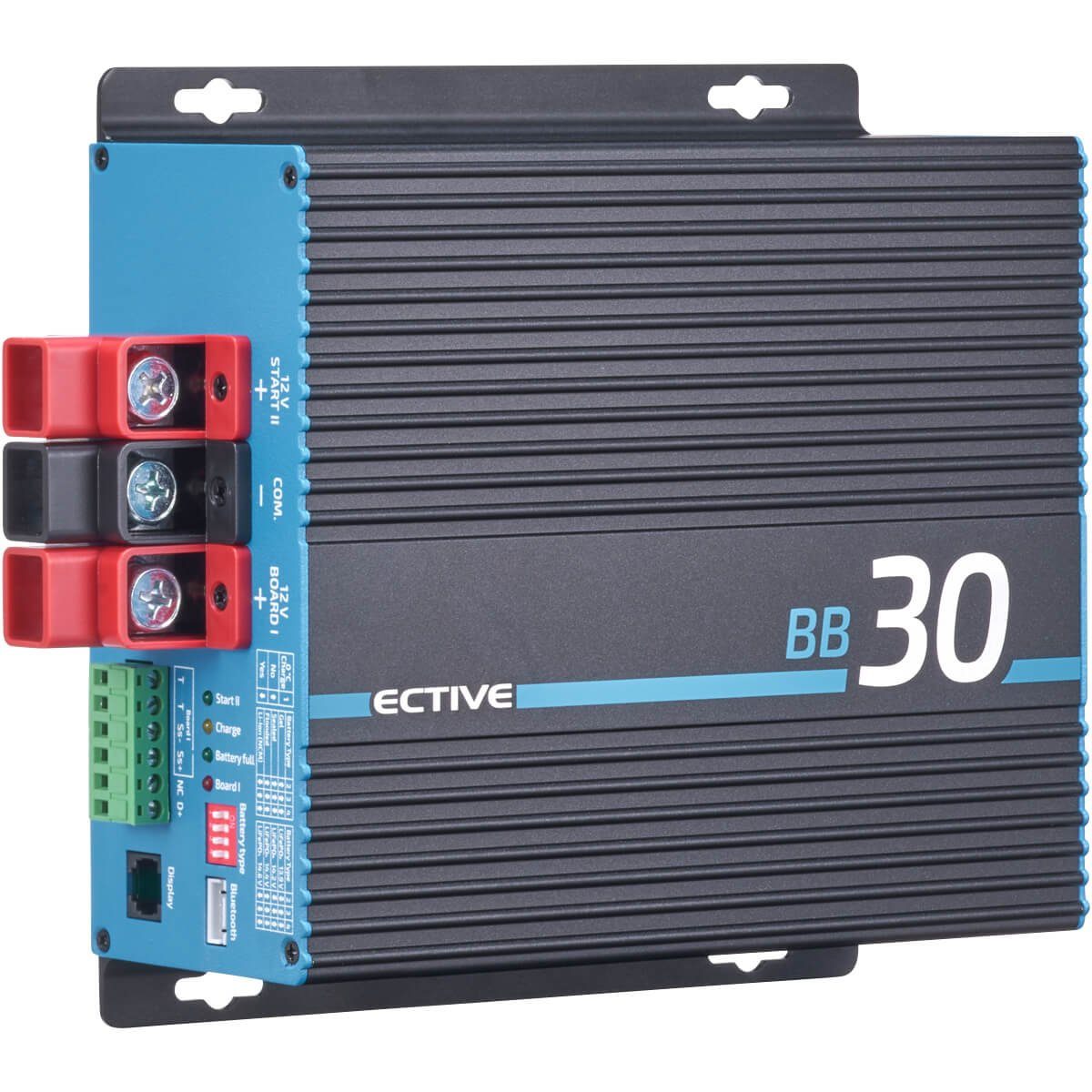 ECTIVE ECTIVE BB30 Ladebooster 12V 30A für Wohnmobil AGM Gel LiFePO4 Batterie Batterie-Ladegerät