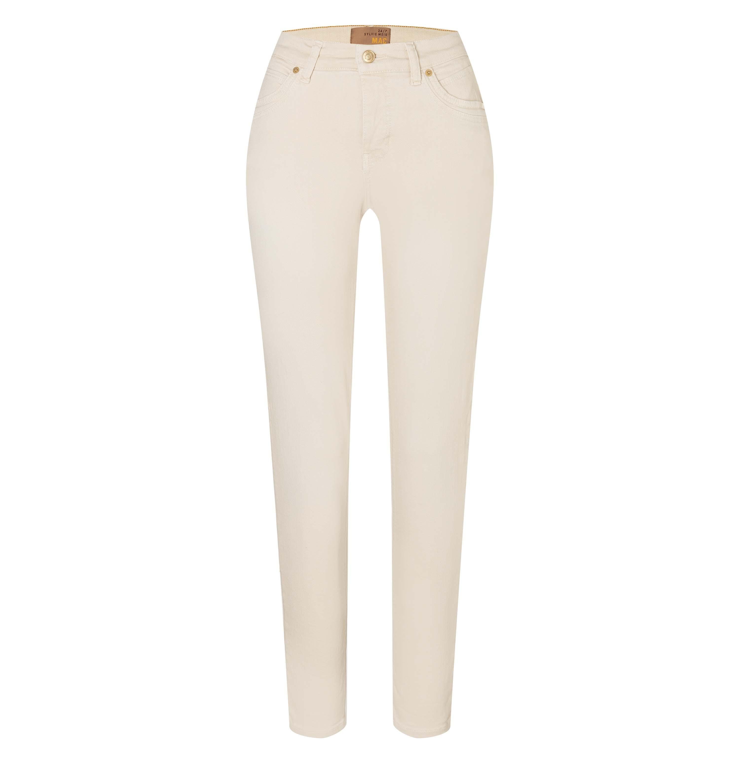 MAC SYLVIE - white vintage 2620-00-0389 Stretch-Jeans MAC MEIS MEL 020W