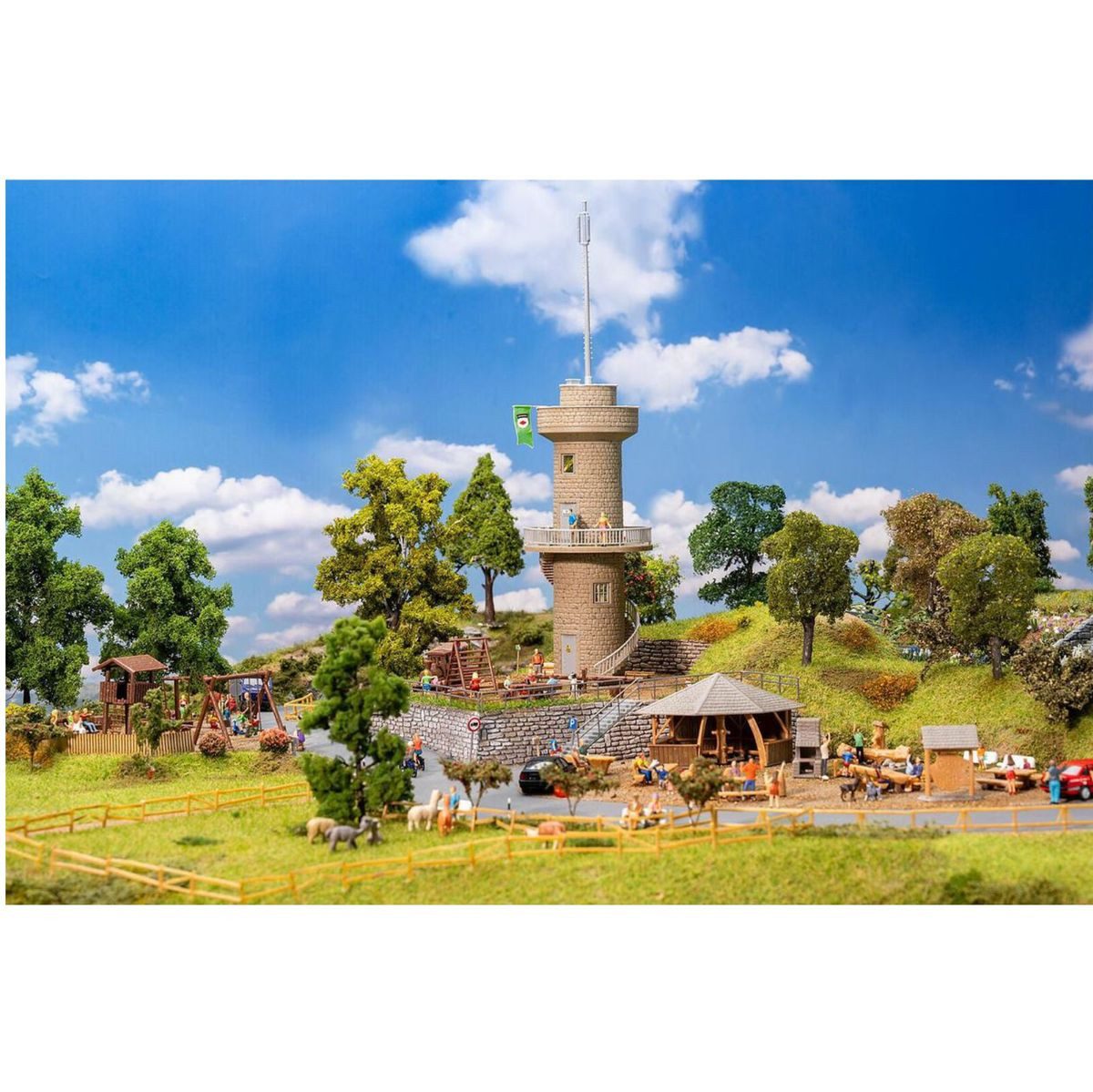 Faller Modellbausatz Faller 190036 Abenteuerspielplatz