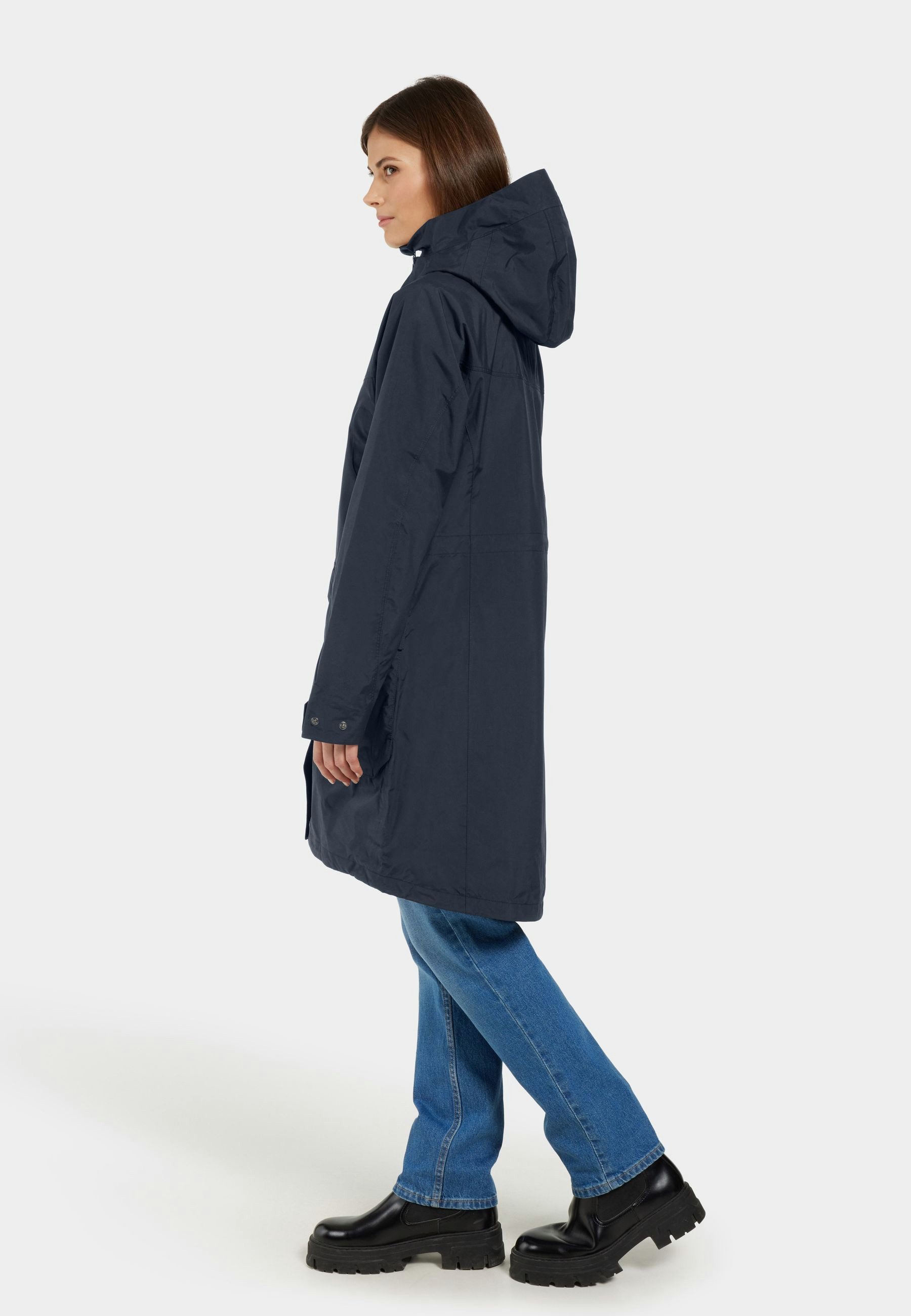 Didriksons Funktionsparka Damen Übergangsjacke Regenjacke Wasserdicht THELMA