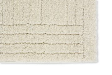 Teppich Pure 6317-242, SCHÖNER WOHNEN-Kollektion, rechteckig, Höhe: 22 mm, Kurzflor, Hoch Tief Struktur, Wohnzimmer, Schöner Wohnen Kollektion