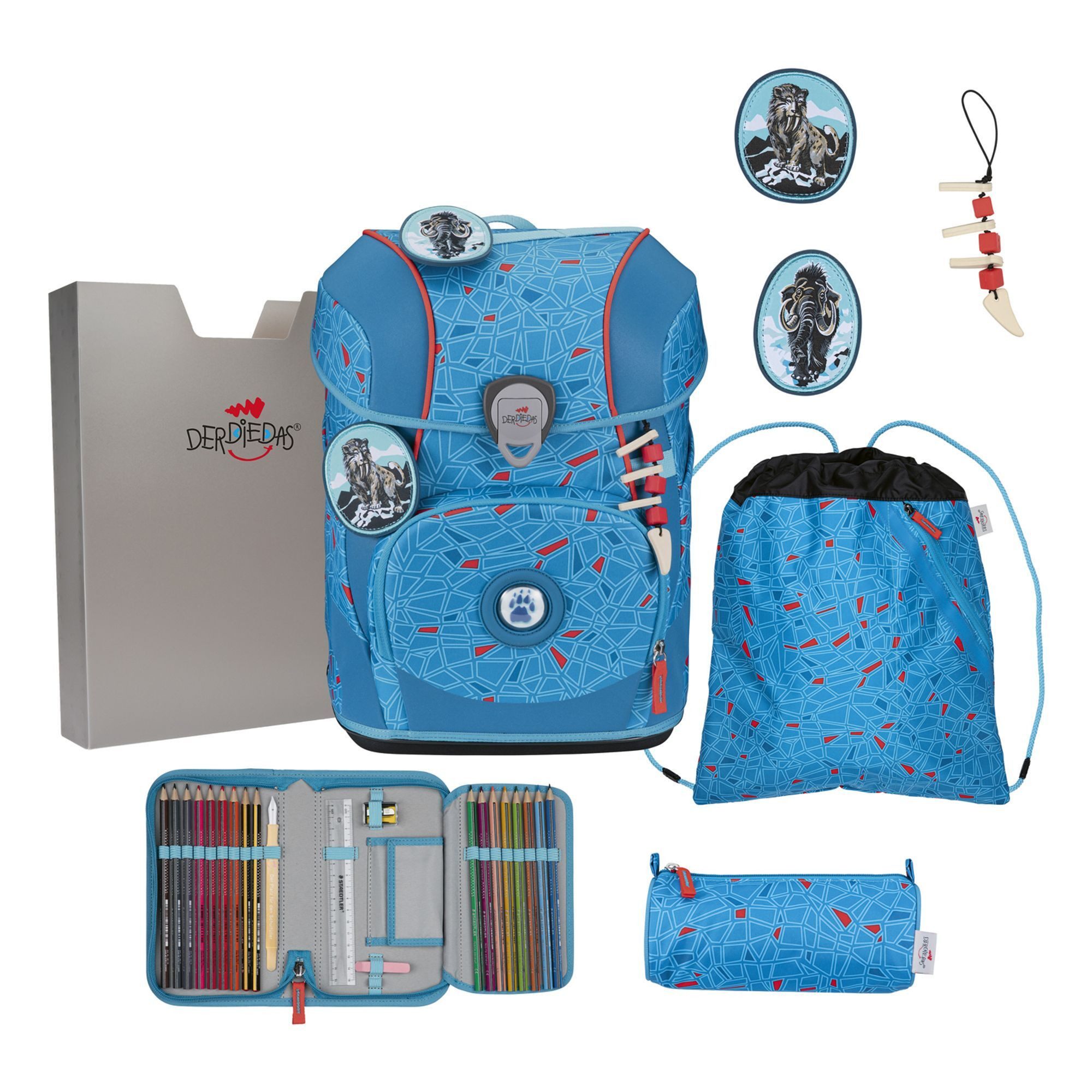 DerDieDas® Schulranzen ErgoFlex Tiny (8-tlg), PET