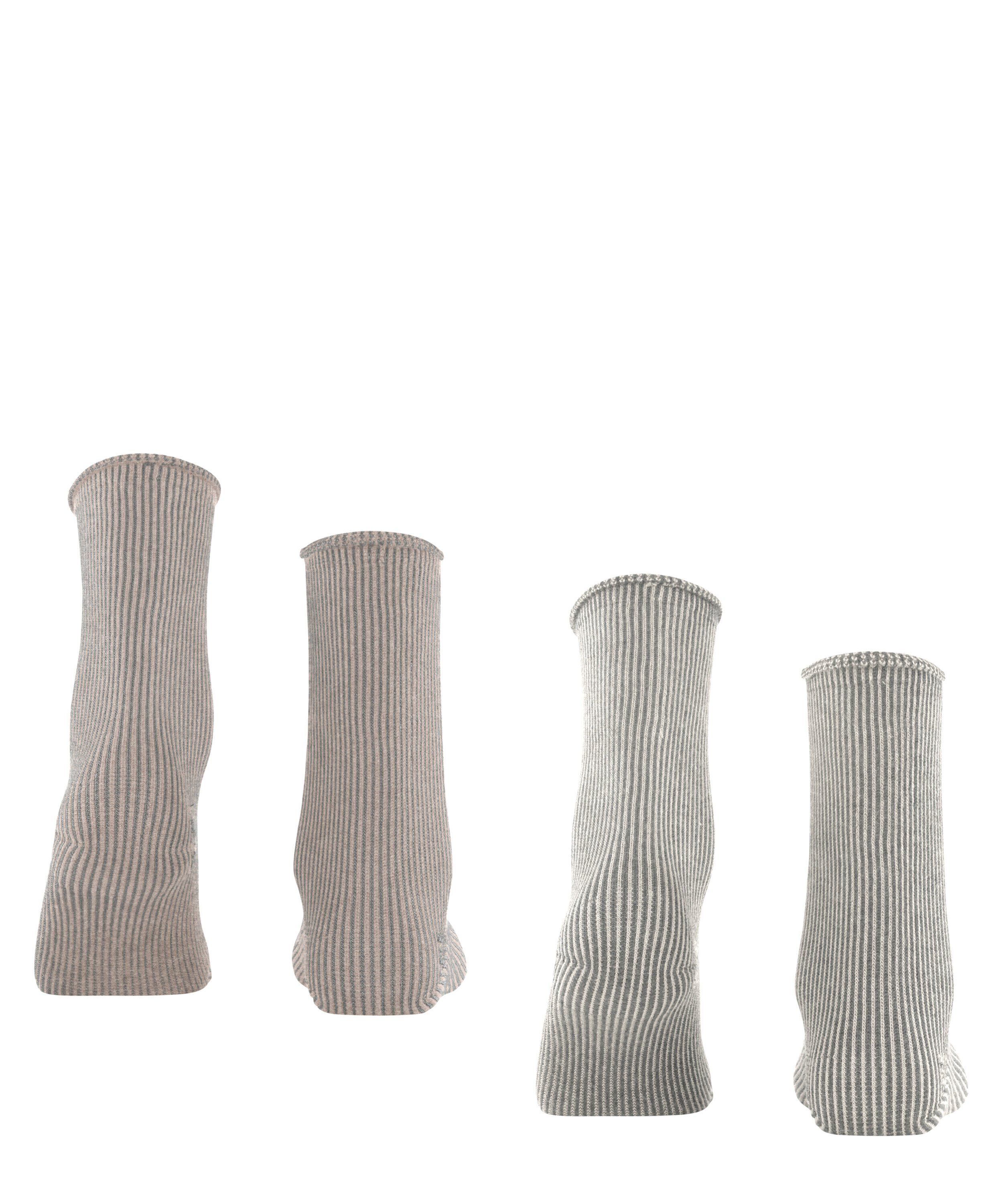 Esprit Socken Vertical Stripe 2-Pack (0030) sortiment (2-Paar)