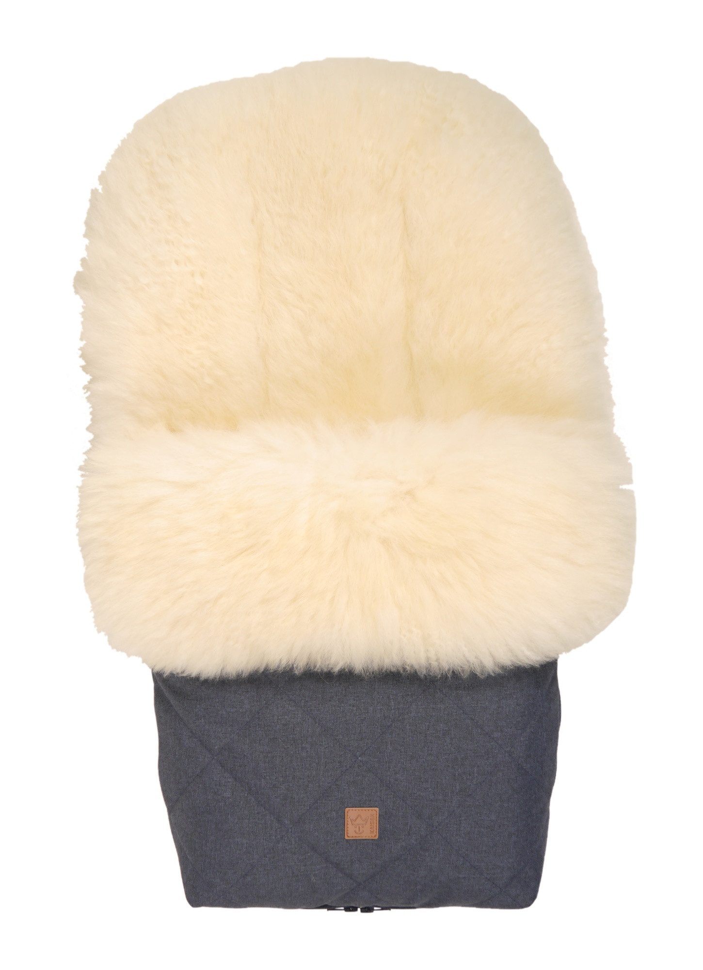 Kaiser Fußsack Nelly Ltd. Edition Lammfell Fußsack, Lammfell milky sand