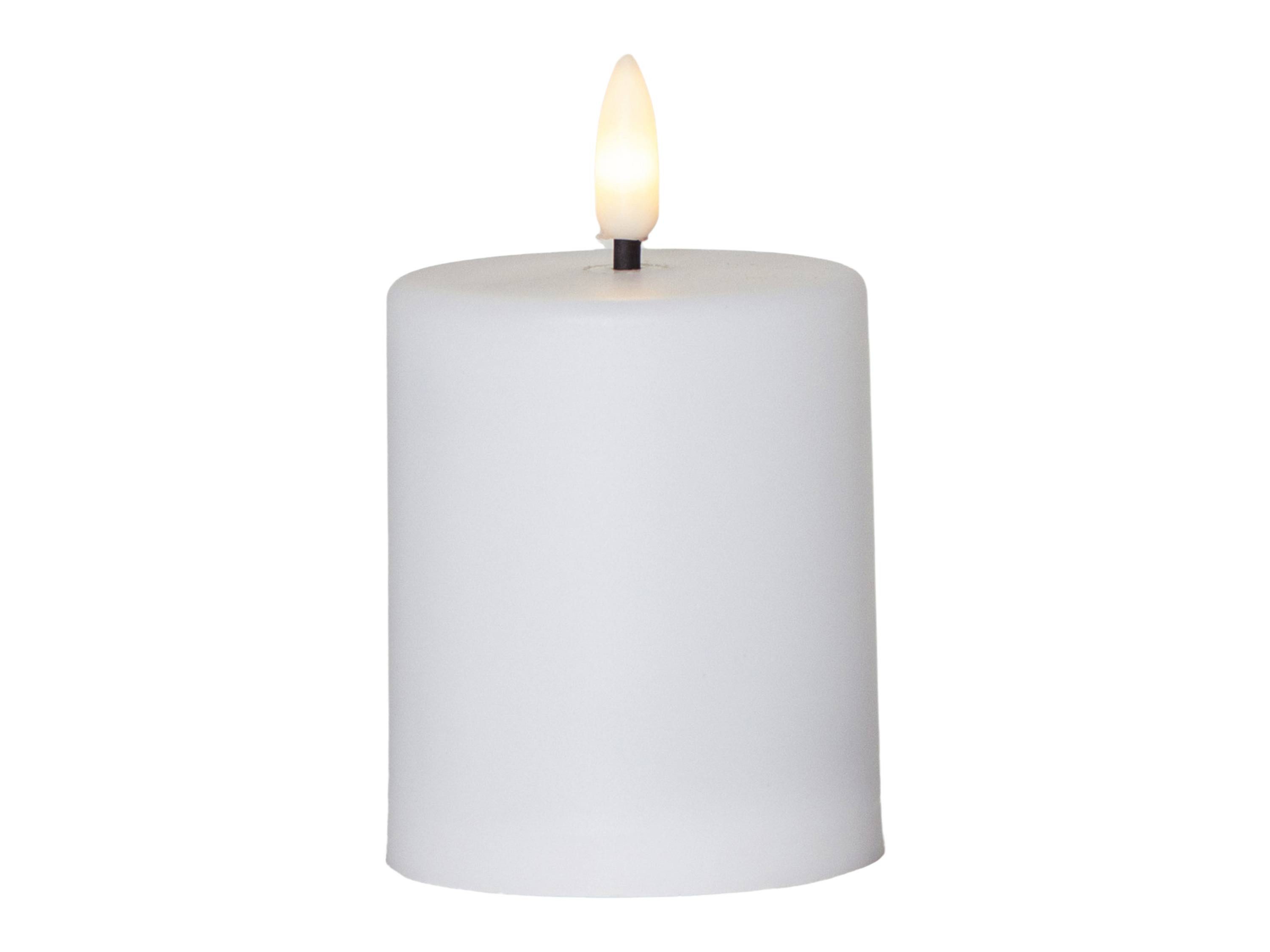 STAR TRADING LED-Kerze (1-tlg), Außen weiß 3D-Flamme Timer Lichtsensor Grab günstig online kaufen