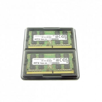 MTXtec 32GB Kit 2x 16GB RAM Arbeitsspeicher SODIMM DDR4 PC4-23400 2993MHz 260 Laptop-Arbeitsspeicher