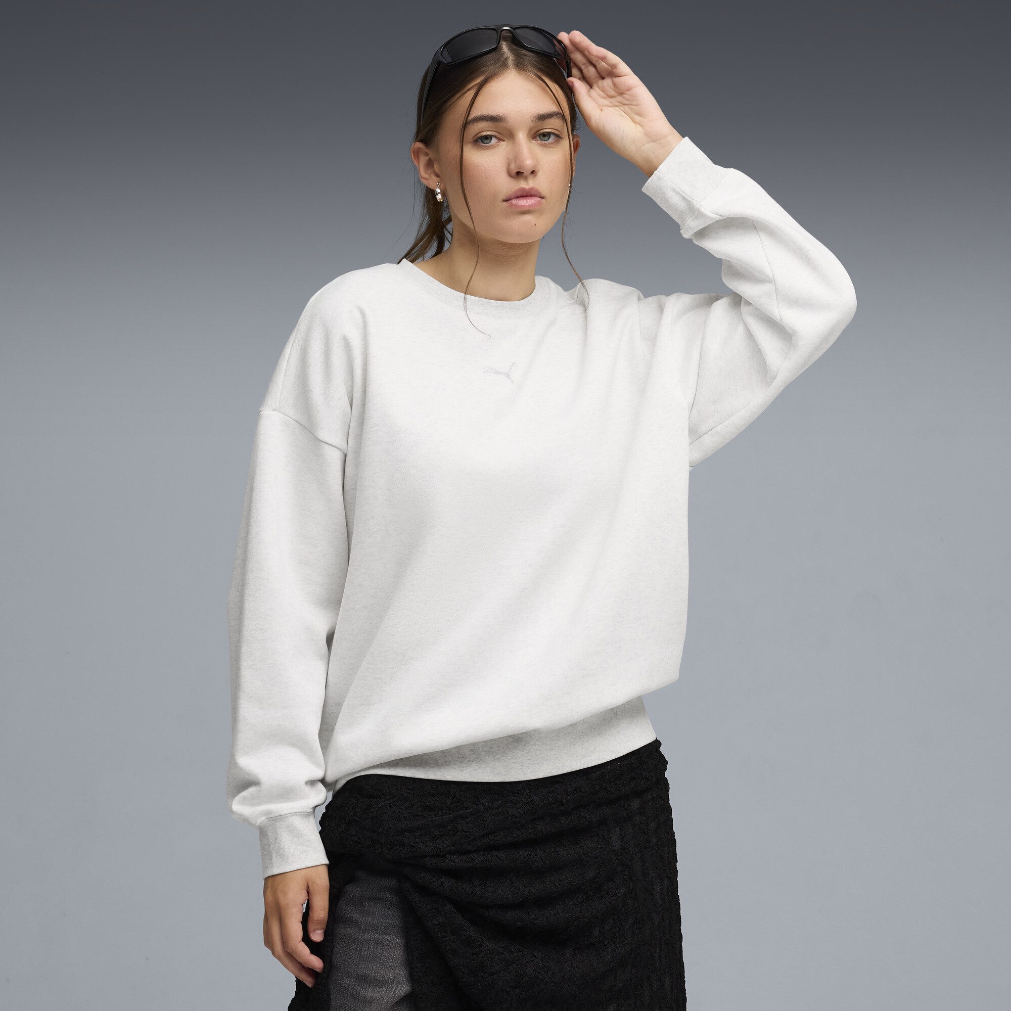 PUMA Sweatshirt Essentials Oversized Sweatshirt Damen