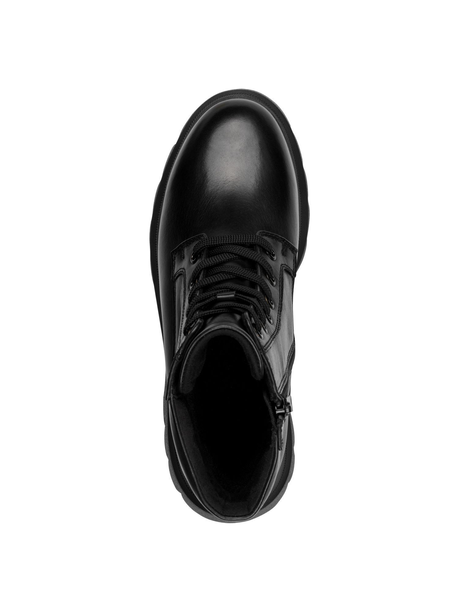MARCO TOZZI FEEL aus Leder Blockabsatz 2-26245-45 Winterstiefelette FEEL