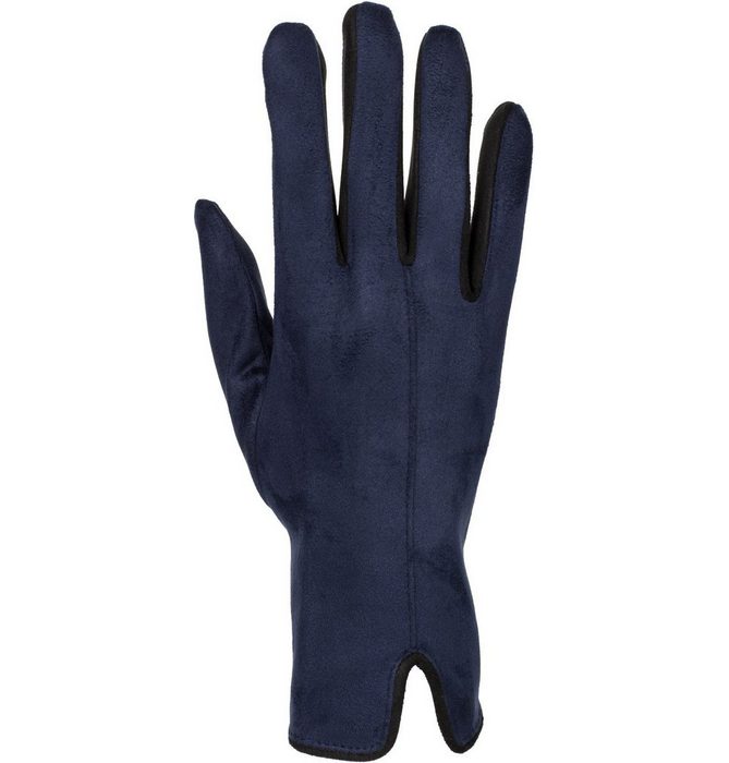 styleBREAKER Fleecehandschuhe Touchscreen Handschuhe Kontrast PP8885
