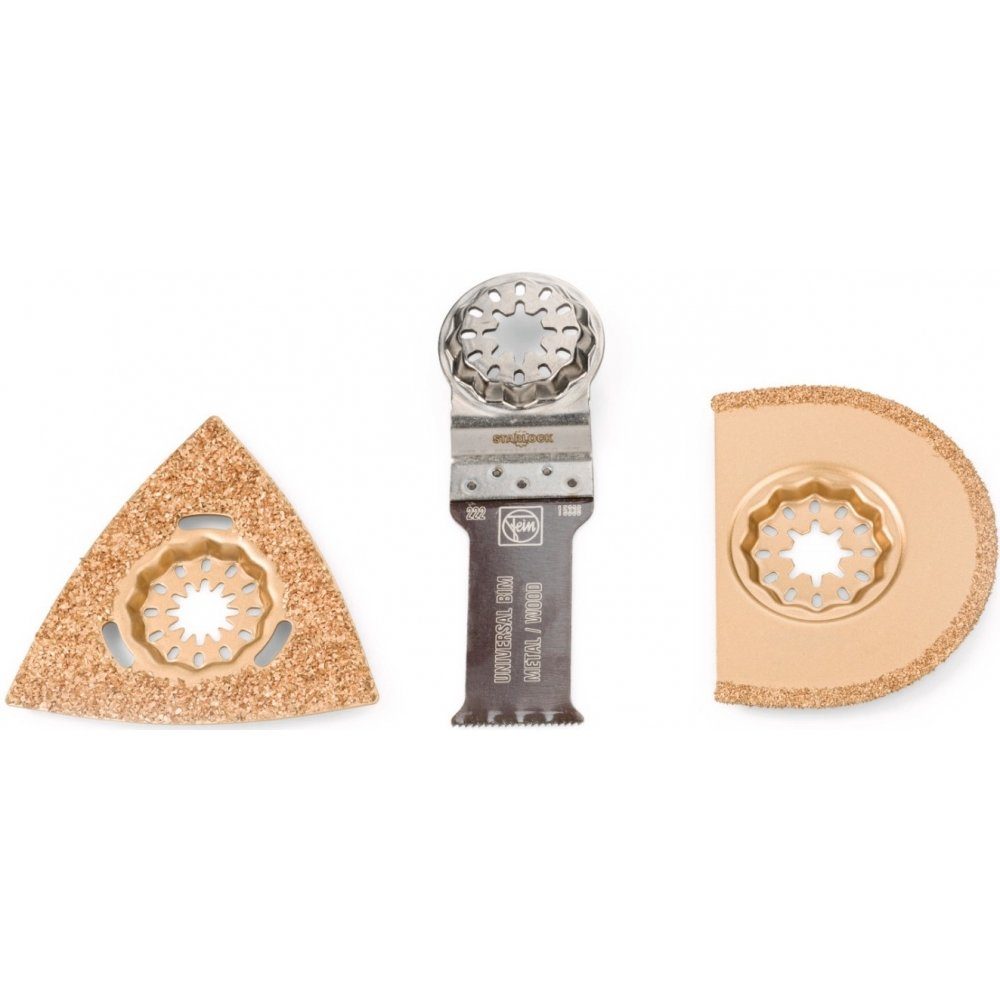 Sägeblatt Combo Starlock Tile Working 3-teilig - Multitool-Set - grau/orange