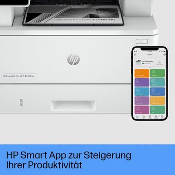 HP LaserJet Pro MFP 4102fdw Multifunktionsdrucker, (Bluetooth, LAN (Ethernet), WLAN (Wi-Fi)