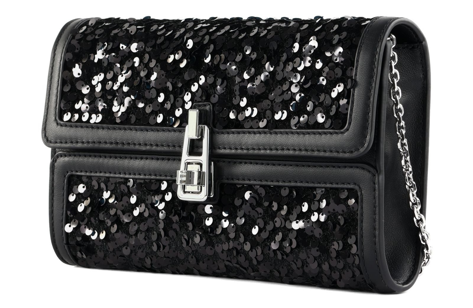 COCCINELLE Clutch 2Nite Paillettes Clutch, aus echtem Rindsleder