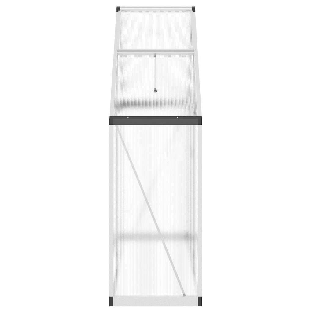 vidaXL Gewächshaus, Gewächshaus mit Fu...