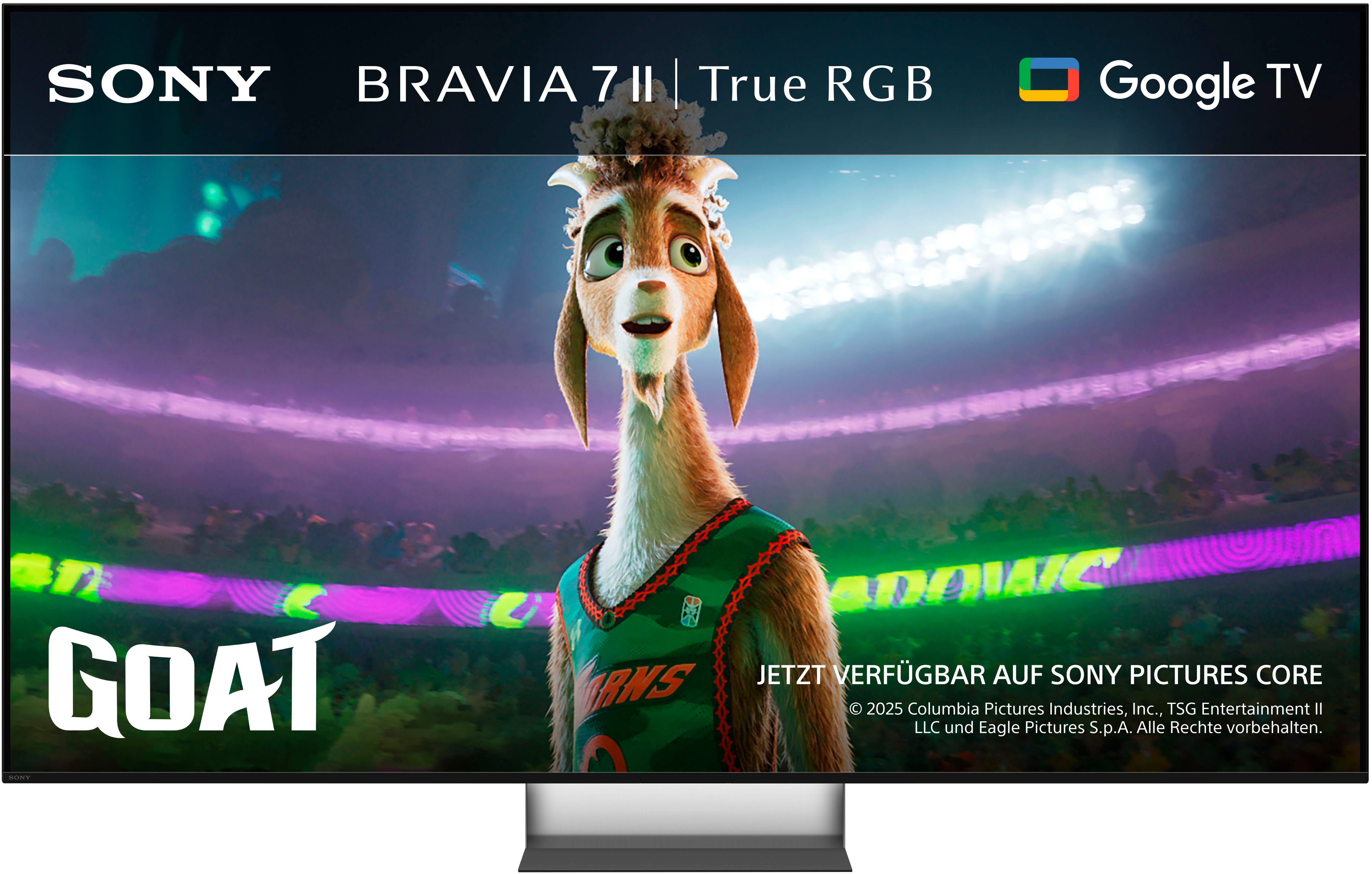 Sony K-65XR75M2 LED-Fernseher (164 cm/65 Zoll, 4K Ultra HD, Android TV, Google TV, BRAVIA 7 II TRUE RGB MINI LED Fernseher)