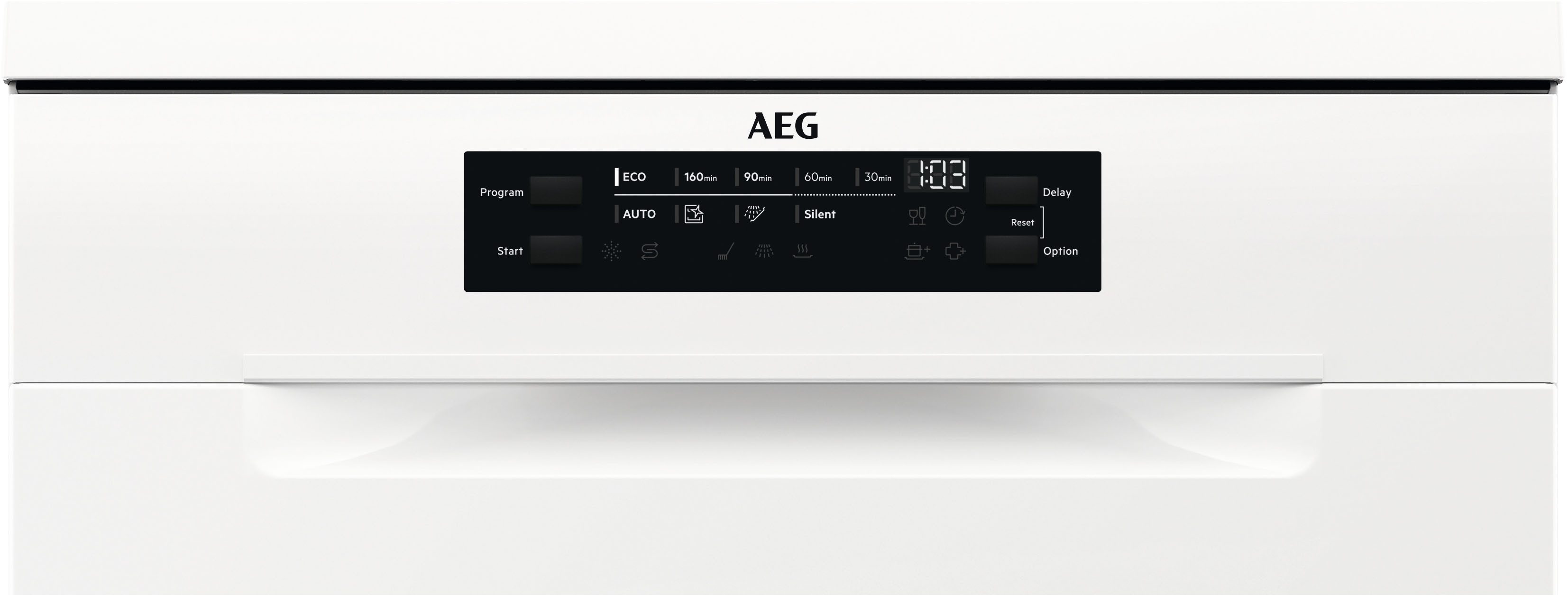AEG Standgeschirrspüler 7000 FFB7570APW, 14 Maßgedecke, ExtraHygiene-Programm: Entfernt über 99,99 % der Keime und Bakterien