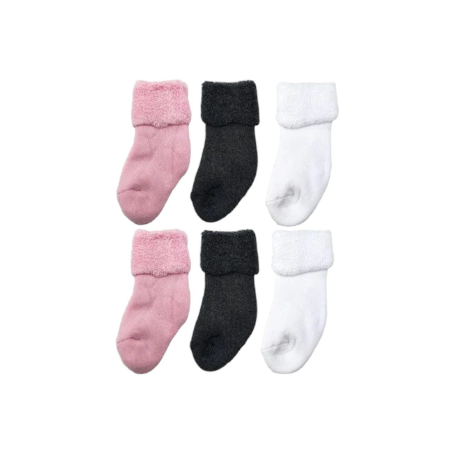 VewoTex Socken Erstlings Söckchen 3er Pack » Socken Vollfrottee (3er Pack, 3-Paar, 3 Paar) 3 Paar Babysocken » Söckchen für Neugeborene