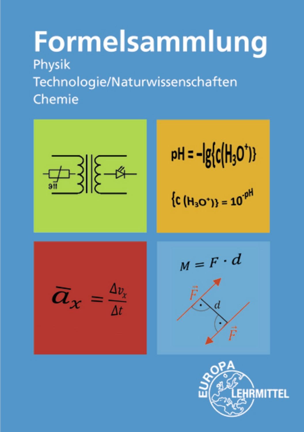 Formelsammlung Physik, Technologie/Naturwissenschaften, Chemie / diverse