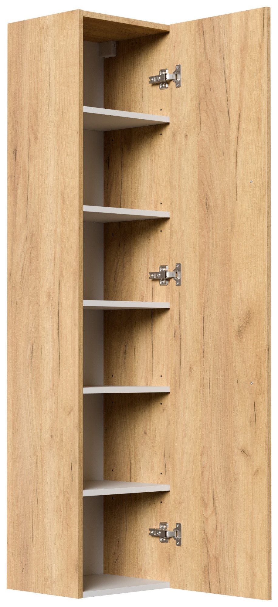 Magnolia Home Hängeschrank Hochschrank 150 cm eiche gold