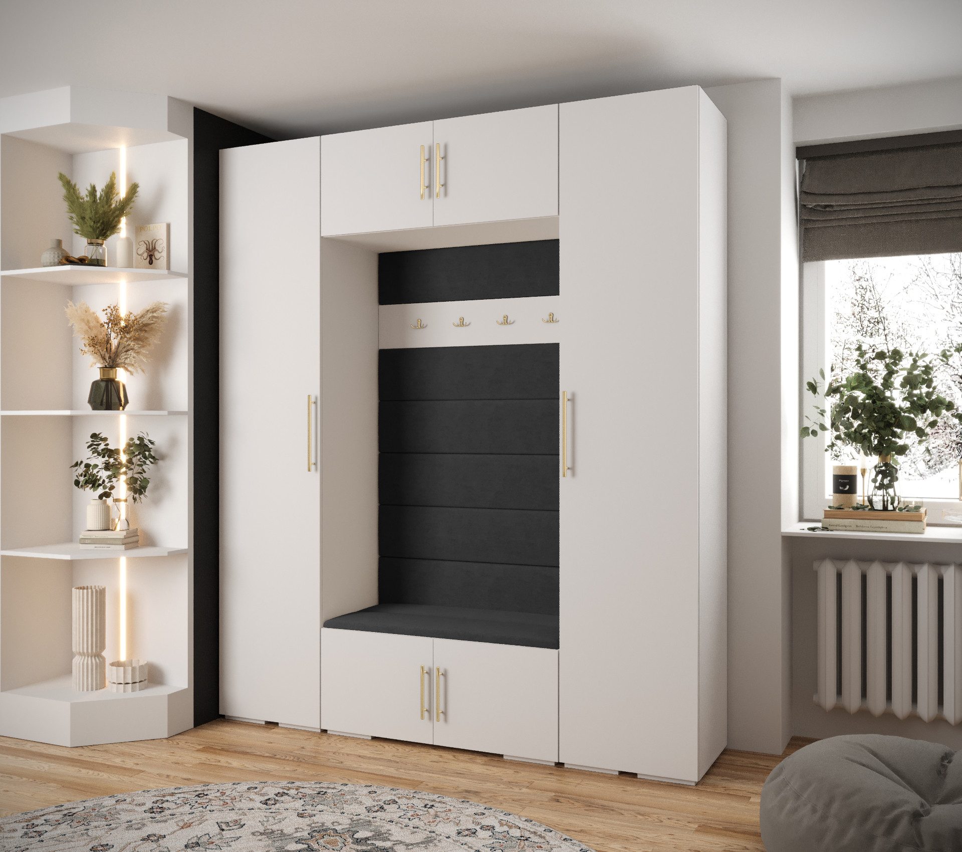 ABIKS MÖBEL Kompaktgarderobe INOVA 3 SATZ günstig online kaufen