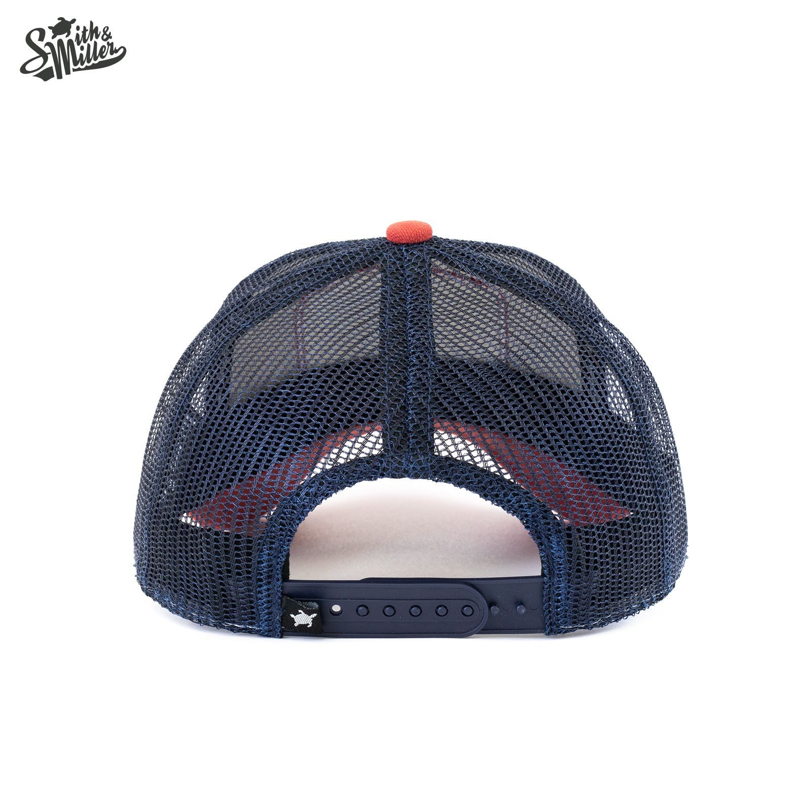 Smith & Miller Trucker Cap Basecap Vicent rot/beige - 1 Stück – Bild 3 von 4