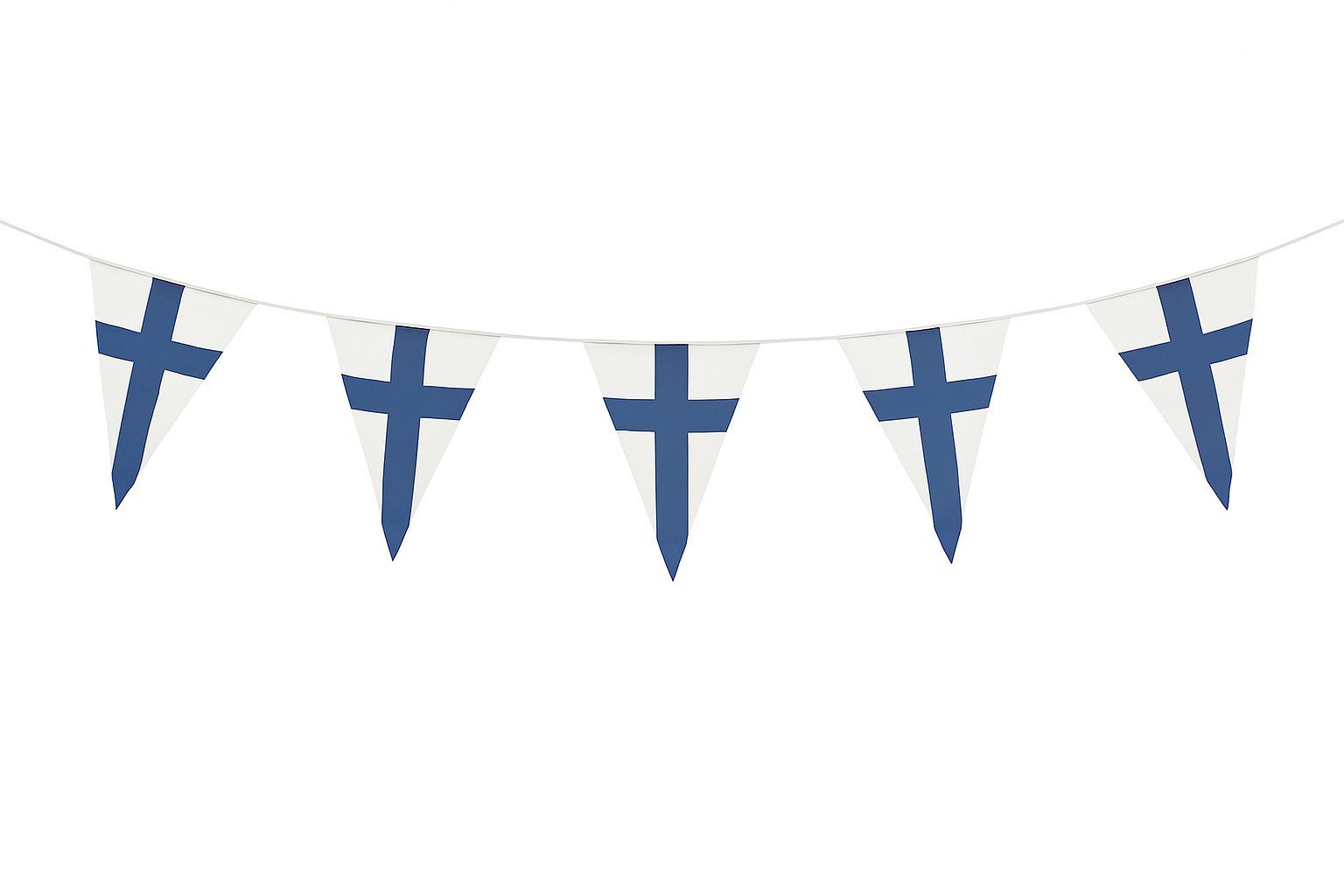 Weit & Breit Handelsgesellschaft mbH Wimpelkette Fanartikel Wimpelkette Nationen 10m für Innen und Außen, Geeignet für den Innen- und Außenbereich