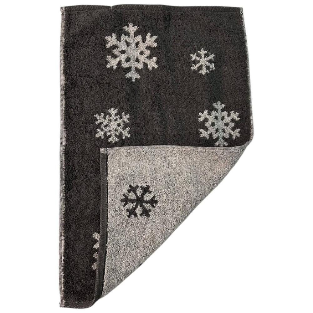 Cawö Home Handtücher WINTER EDITION Schneekristalle 6270, Baumwolle günstig online kaufen