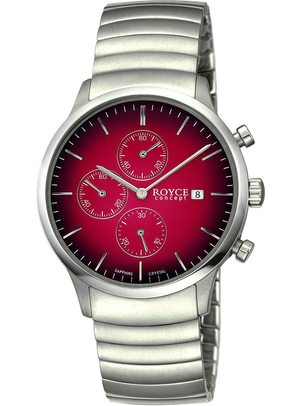 Boccia Quarzuhr Boccia 3743-02 Royce Chronograph Titanium Herrenuhr 40mm 3ATM Boccia 3743-02 Royce Chronograph Titanium Herrenuhr 40mm 3ATM