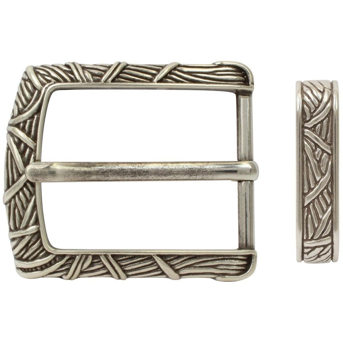 BELTINGER Ремниschnalle mit Schlaufe 4,0 cm - Buckle Ремниschließe 40mm - Dorn-Schließe - Gür (1-St)