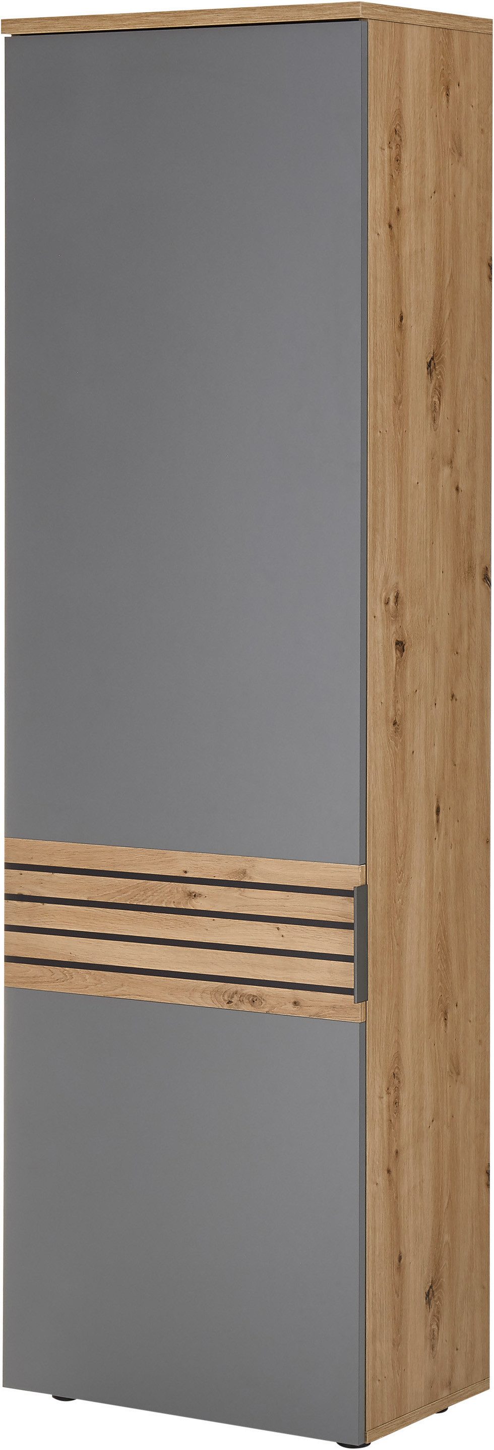 HBZ Garderobenschrank "Milan, BxHxT 60x197x38 cm", (1 St.), Mit 1 Tür, 1 Ei günstig online kaufen