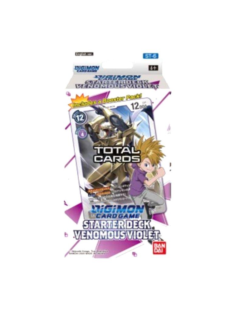 Bandai Sammelkarte Digimon Card Game - VENOMOUS VIOLET STARTER DECK ST-6 EN