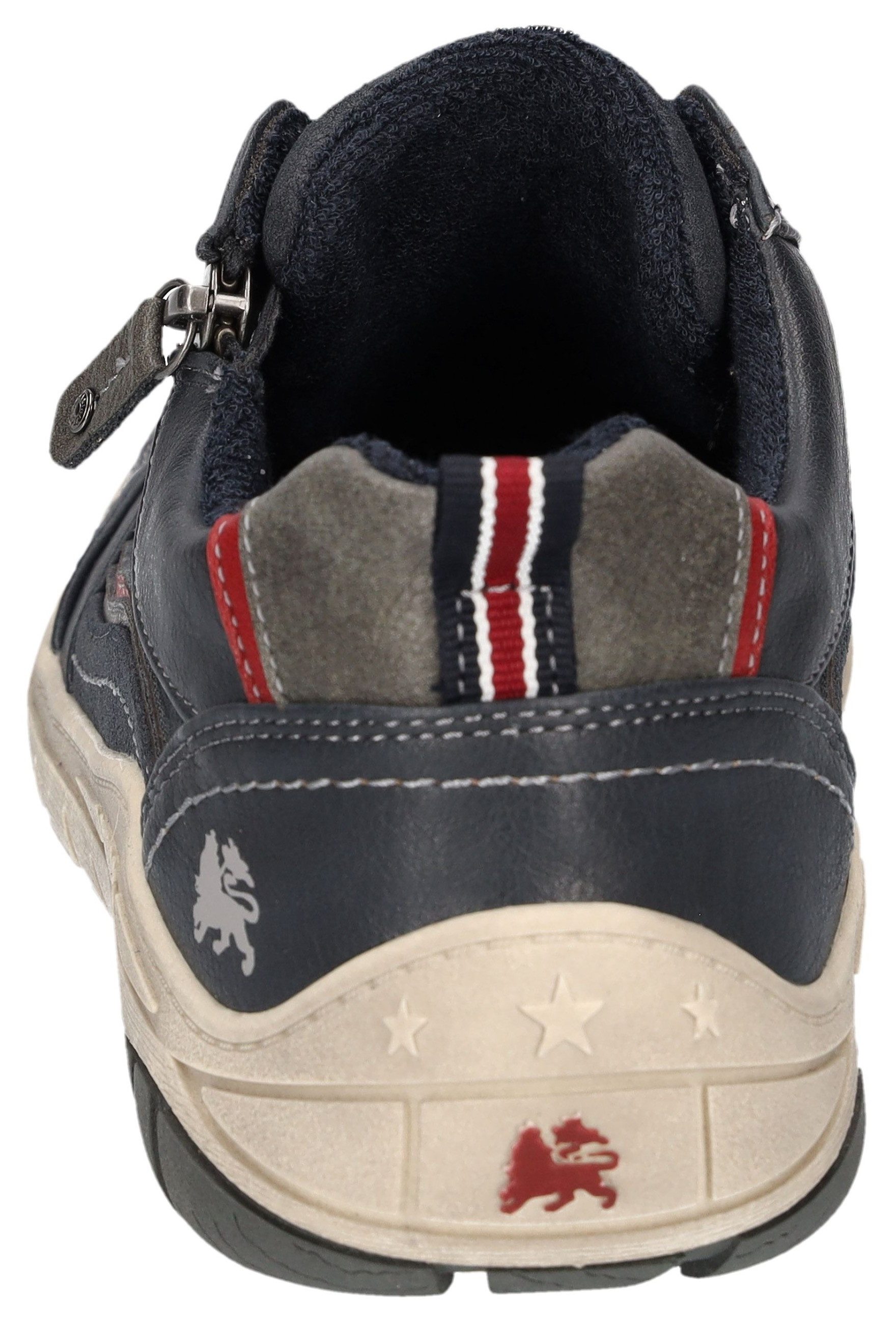 LERROS Sneaker Schnürschuh, Freizeitschuh, Halbschuh mit Reißverschluss