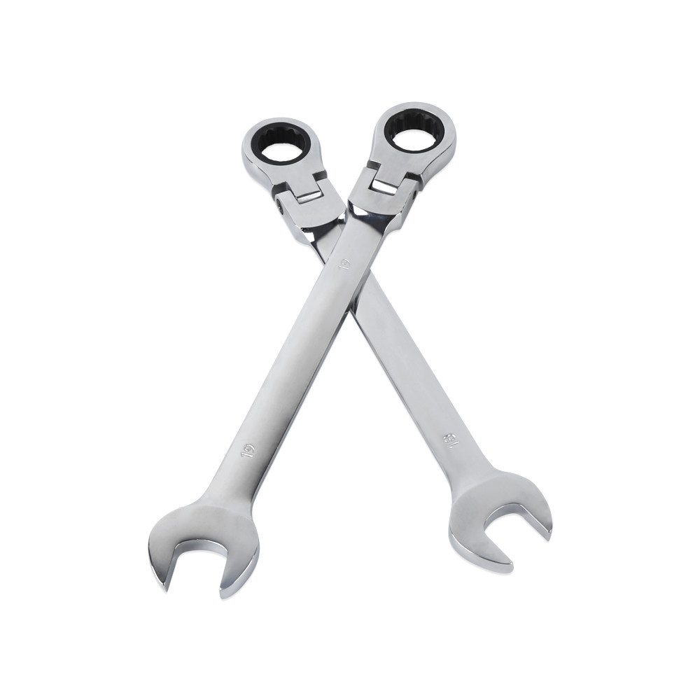 JEOBEST Ratschenringschlüssel Flexibles Gelenk-Ratschenschlüssel-Set, (12-Tlg.,8-19 mm, Metrisch) 72 Zähne Schraubenschlüssel Set – Bild 5 von 5