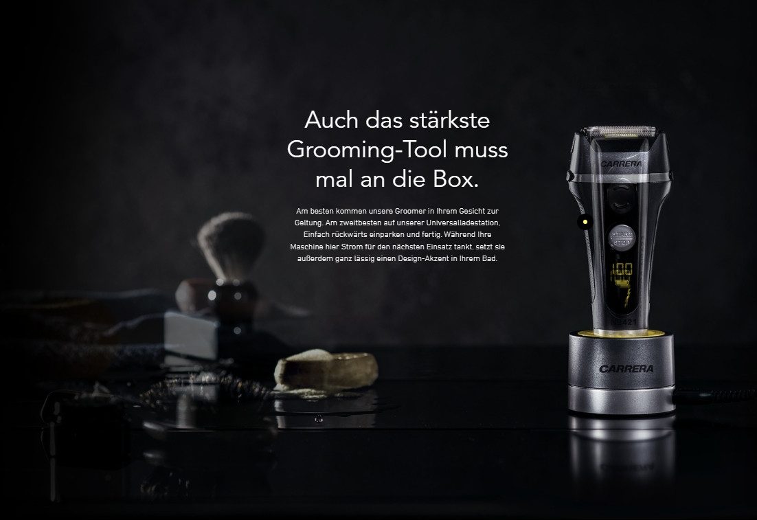 Carrera Beauty Carrera USB Ladestation für No 421, No 521; No 622, No 623 Rasierer-Ladestation